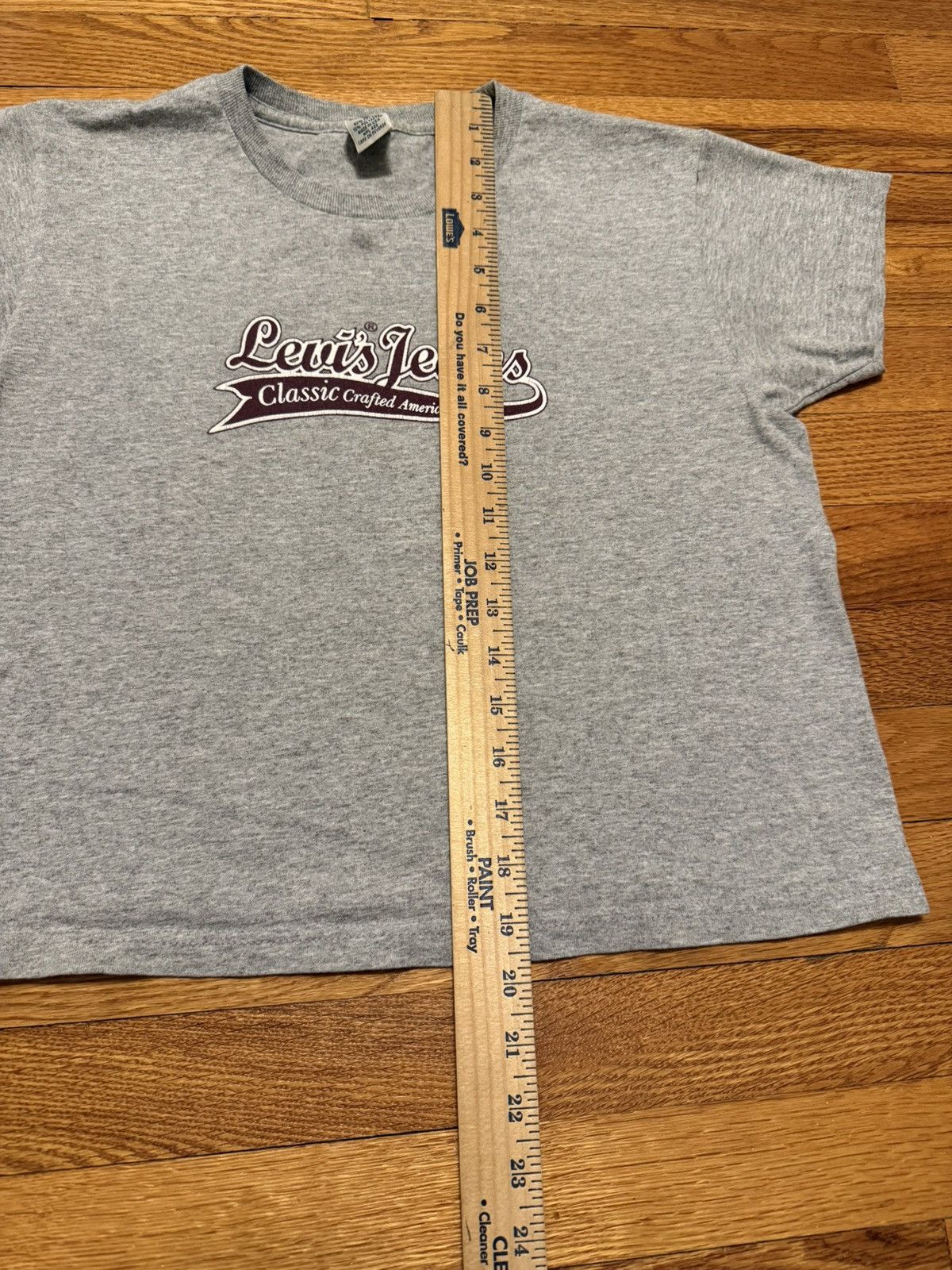 Levi's Vintage Clothing Vintage 90s Levi’s Womans Cropped 18x20 Baby Tee T Shirt Size M / US 6-8 / IT 42-44 - 6 Thumbnail