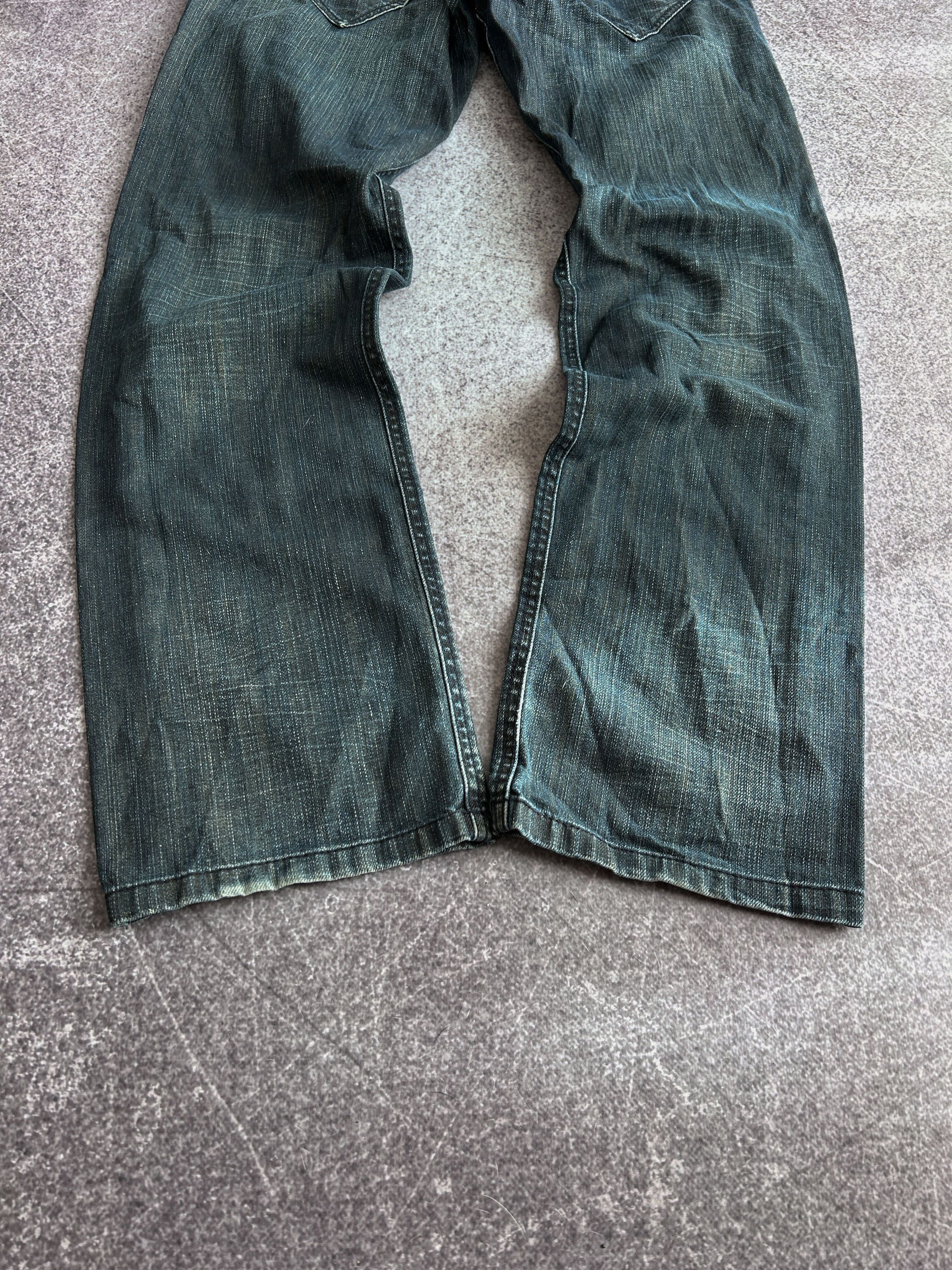 Designer Vintage Rick Owens Junya Watanabe Style Washed Jeans Size US 30 / EU 46 - 6 Thumbnail