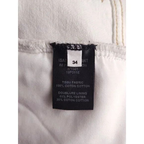 Isabel Marant Etoile Isabel Marant Etoile Lea Patchwork Star Jeans FR 34 x 30 XS Size 27" / US 4 / IT 40 - 14 Thumbnail