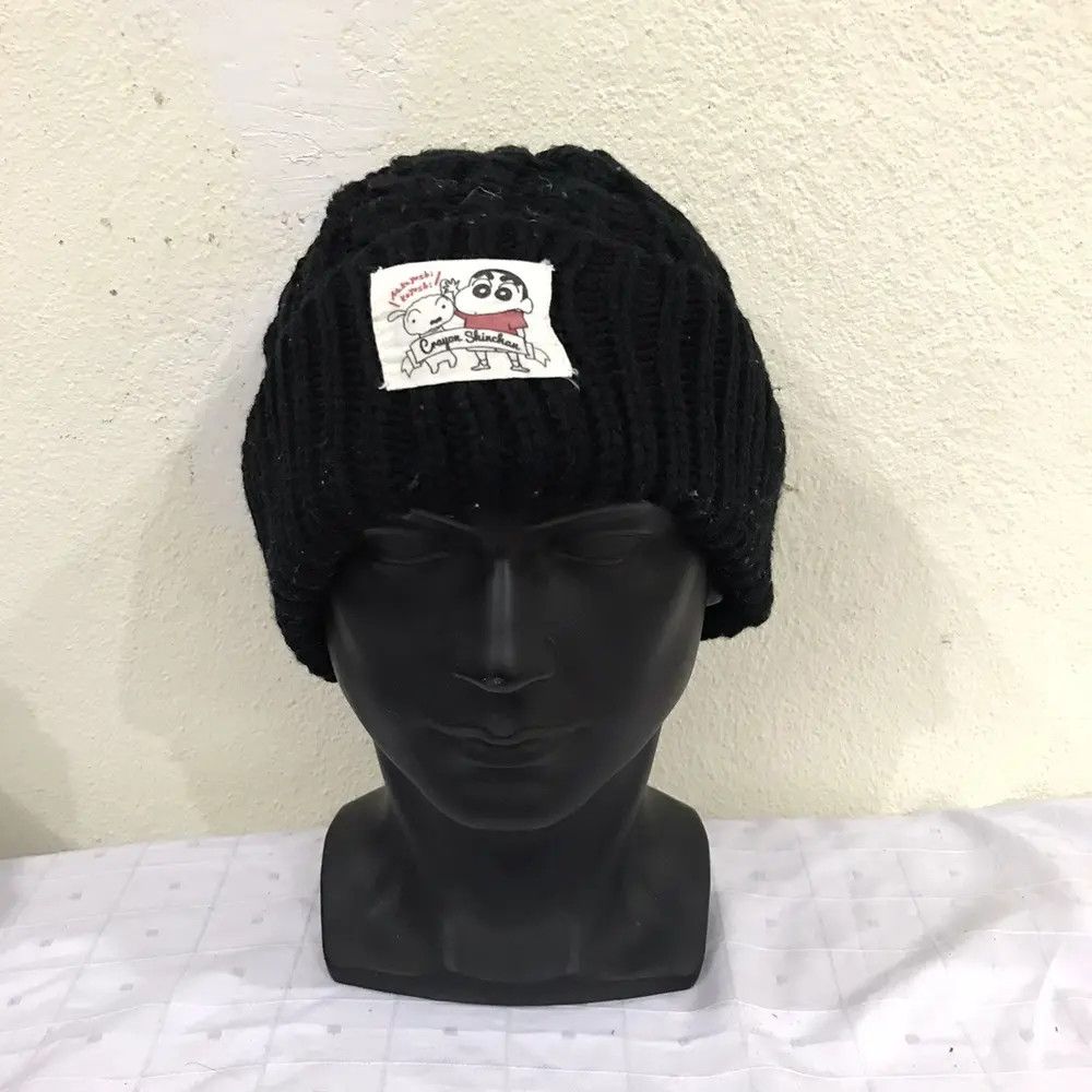 Cartoon Network × Vintage Crayon Shinchan Knit Beanie Hat Size ONE SIZE - 2 Thumbnail