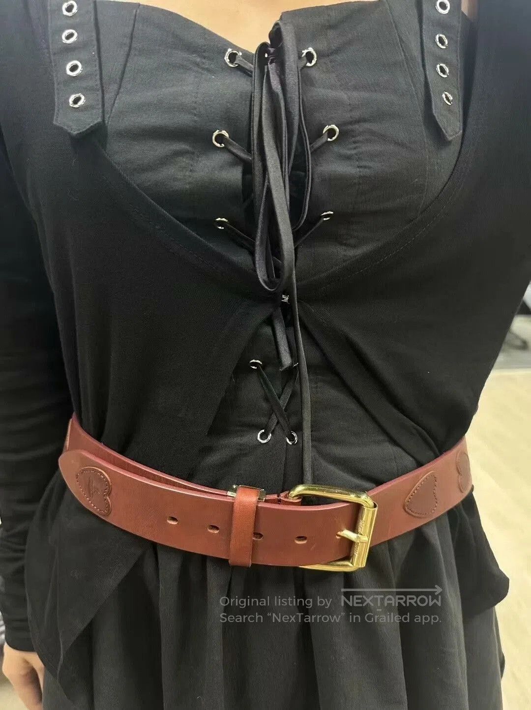 Vivienne Westwood vivienne westwood brown leather belt with buckle. Size ONE SIZE - 4 Thumbnail