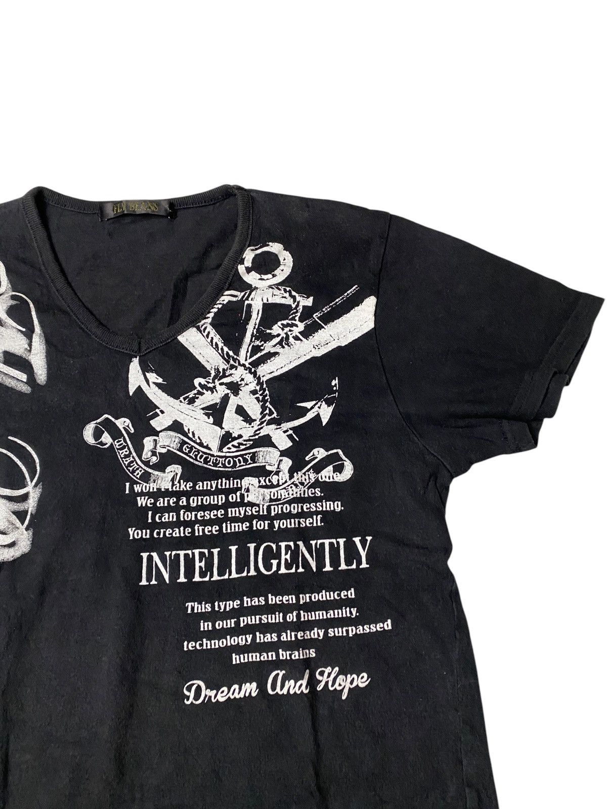 If Six Was Nine 2000's Fly Beans Vkei Poem Tribal Shirt Size US S / EU 44-46 / 1 - 3 Thumbnail