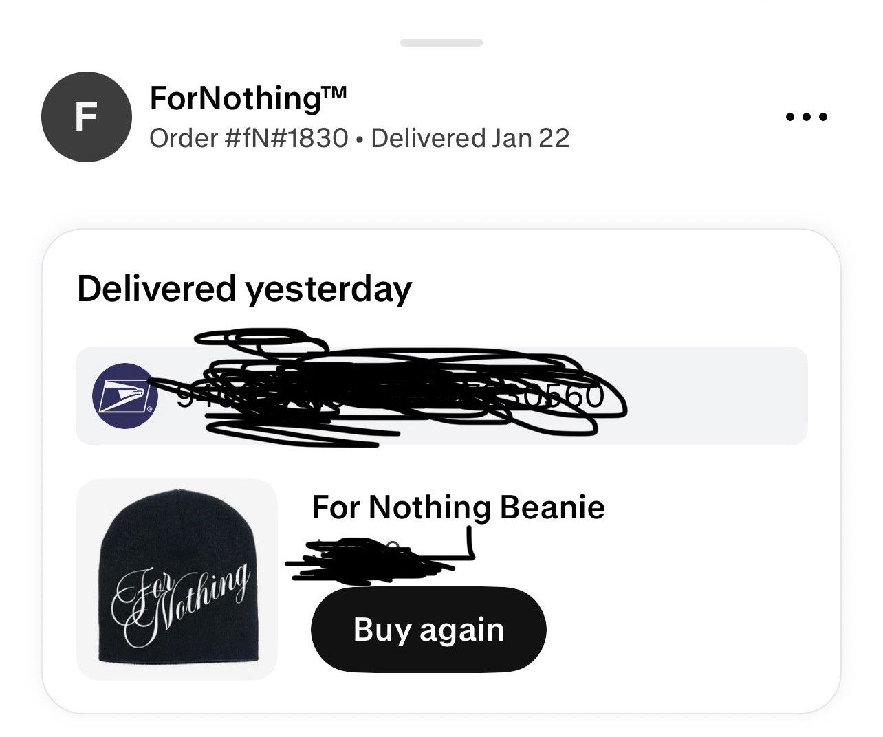 Other NINE VICIOUS FOR NOTHING BEANIE SOLD OUT* Size ONE SIZE - 3 Thumbnail