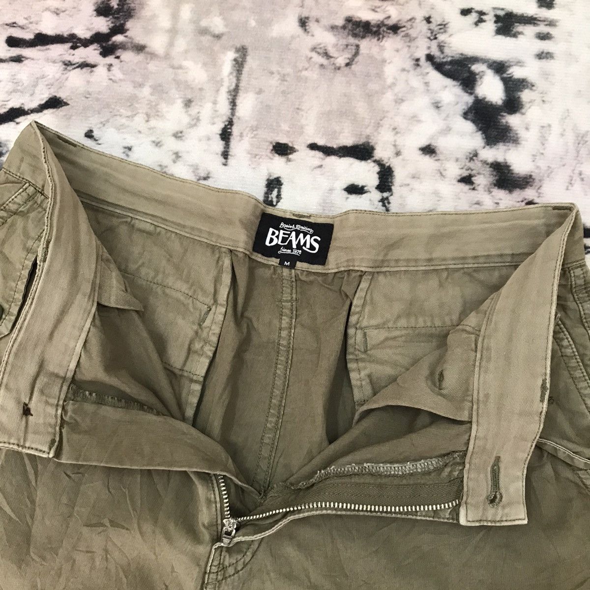 Beams Plus × Japanese Brand × Vintage Vintage Beams Cargo Short Pants Size US 31 - 5 Thumbnail