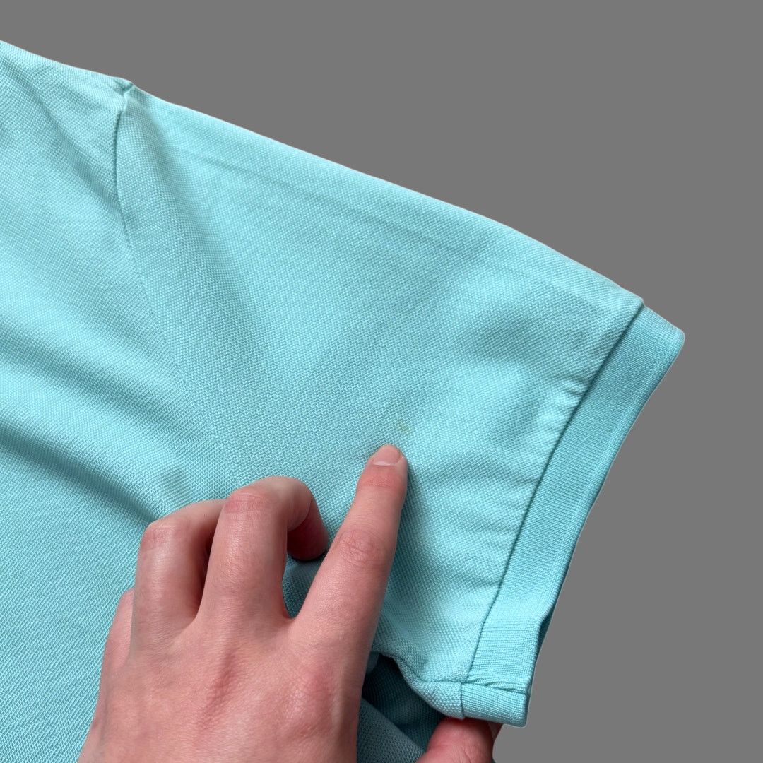 Polo Ralph Lauren Polo by Ralph Lauren Turquoise Stretch Mesh Polo Size L GUC Size US L / EU 52-54 / 3 - 5 Thumbnail