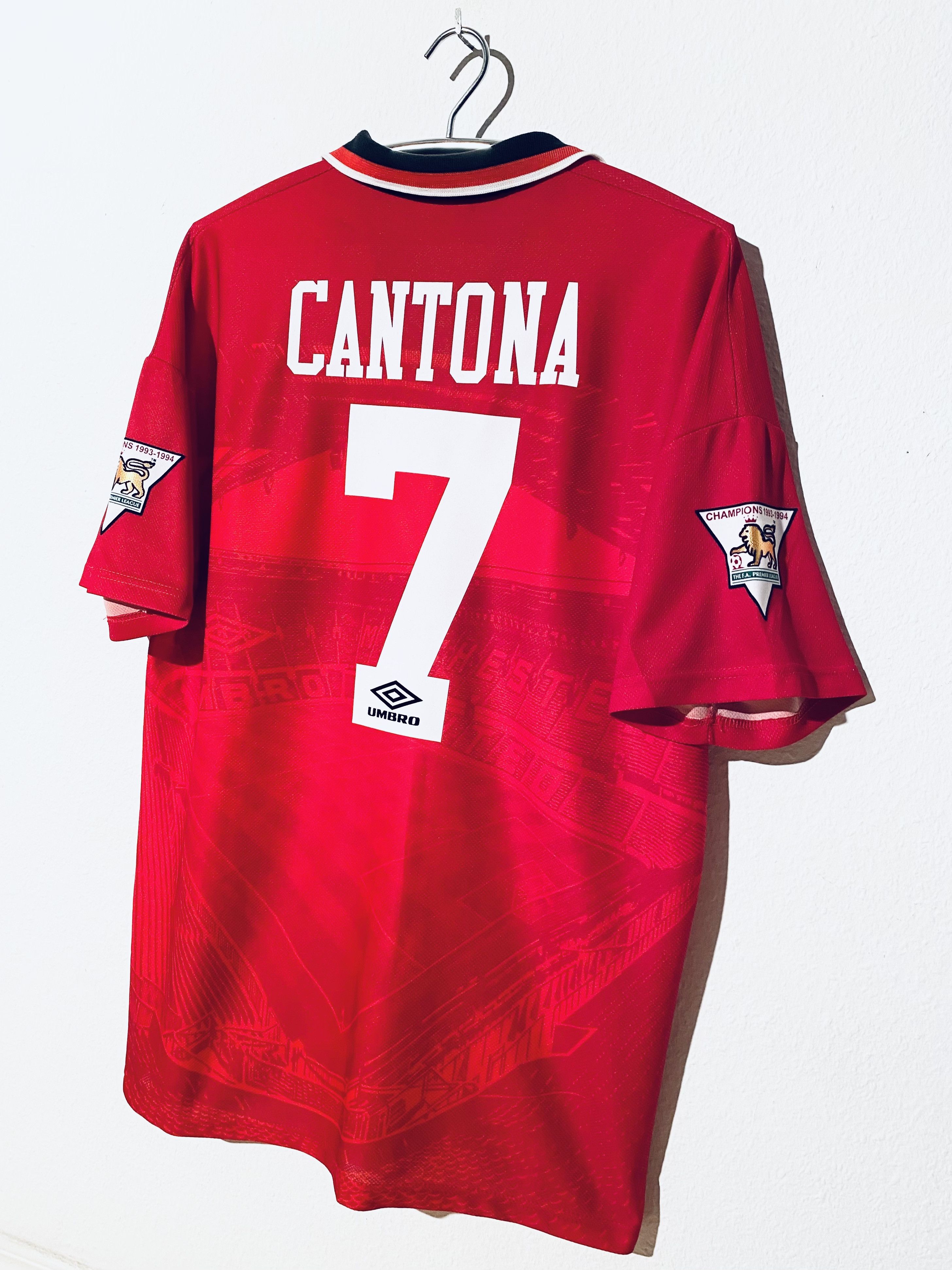 Umbro Manchester United Stadium Home Jersey Shirt 1994 - 1996 Size US XL / EU 56 / 4 - 3 Thumbnail