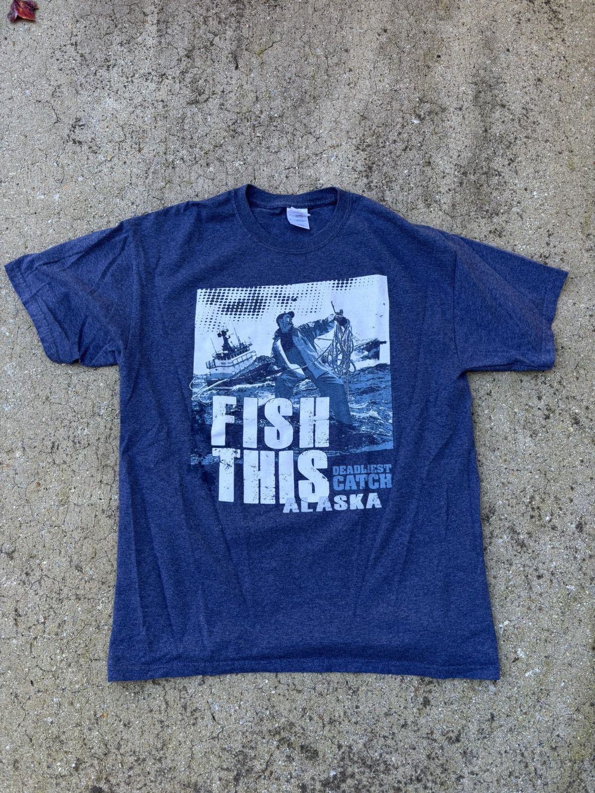 Gildan Vintage Deadliest Catch Alaska T Shirt Size US L / EU 52-54 / 3 - 1 Thumbnail