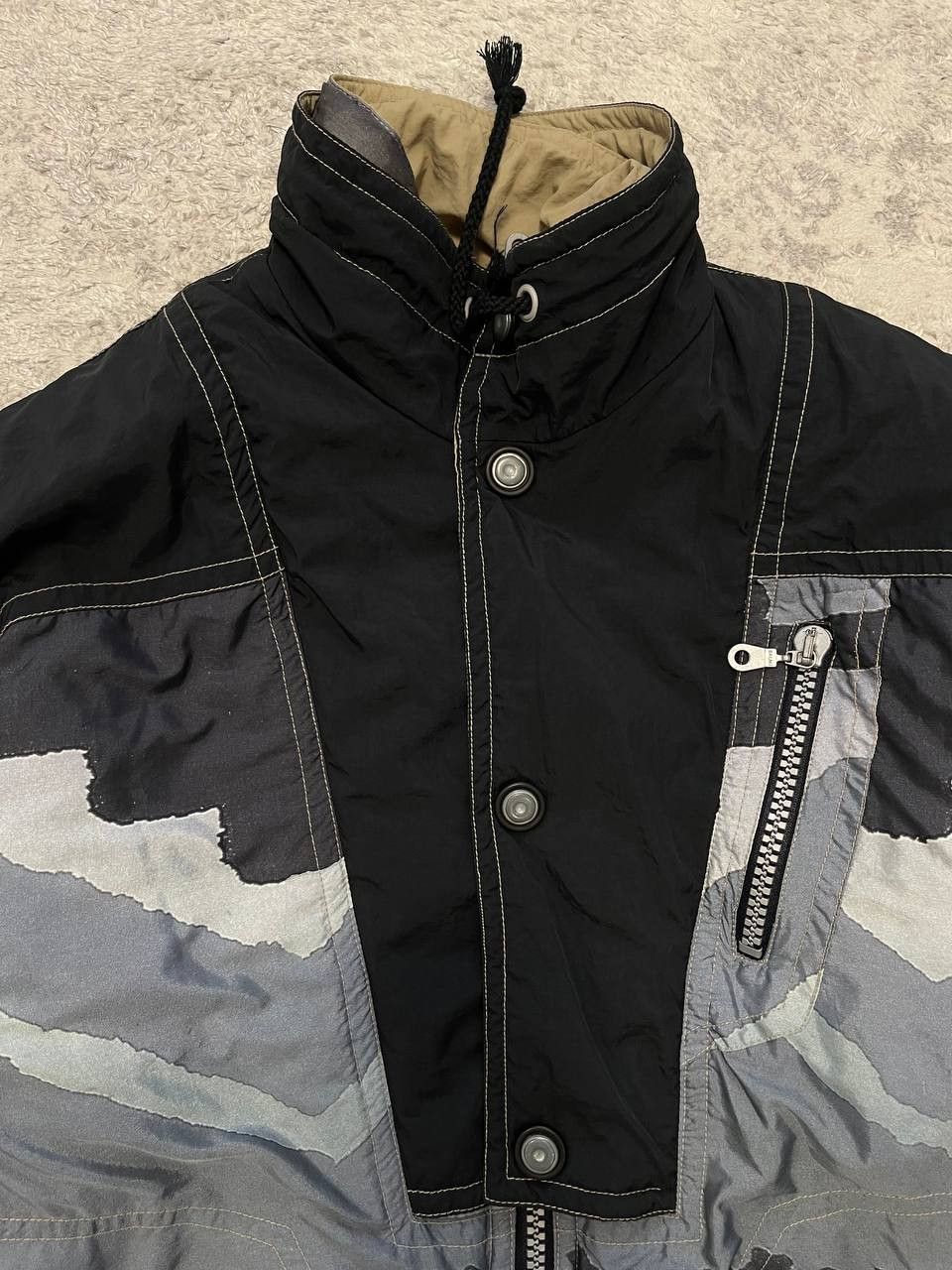 Other Vintage 90s Magic Venture Camo Ski Jacket Men Tribal Pattern Size US M / EU 48-50 / 2 - 5 Thumbnail