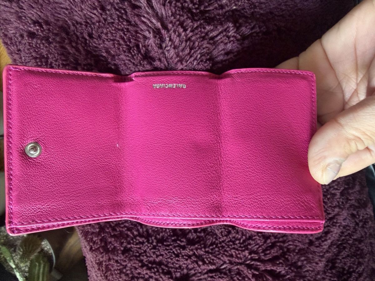 Balenciaga Balenciaga Tri Fold Wallet Size ONE SIZE - 9 Thumbnail