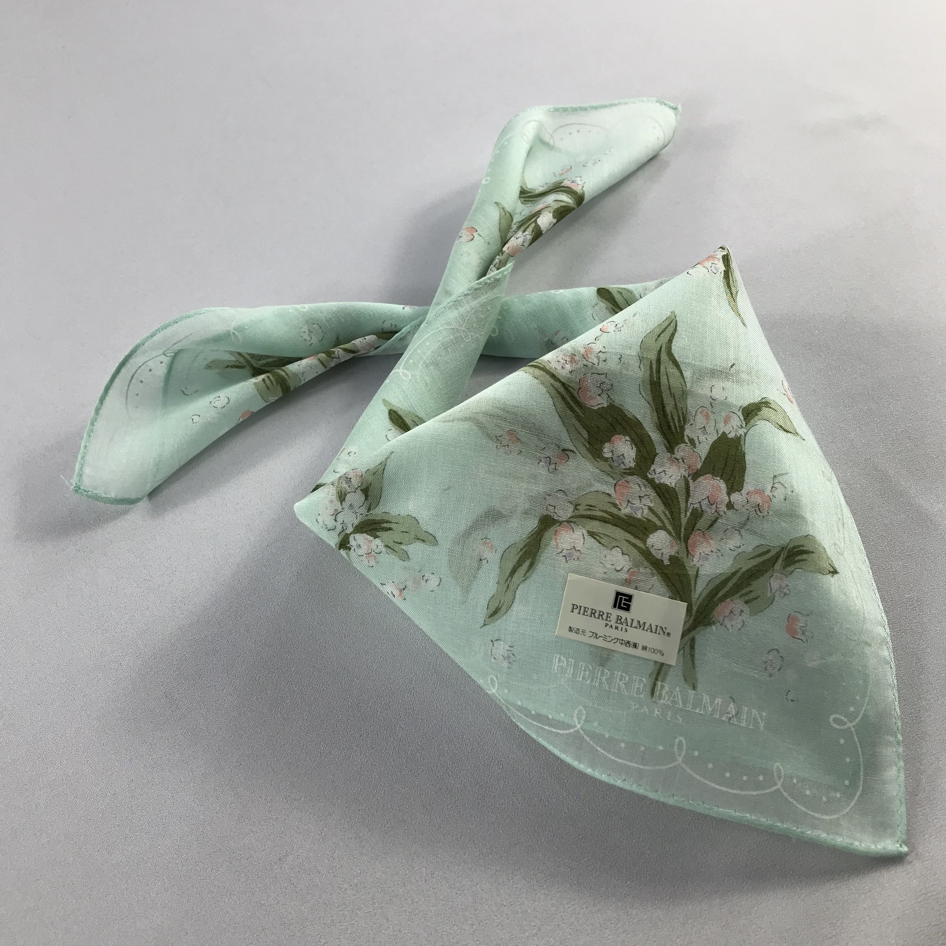 Pierre Balmain Pierre Balmain Handkerchief / Bandana / Neckerchief C619 Size ONE SIZE - 2 Thumbnail