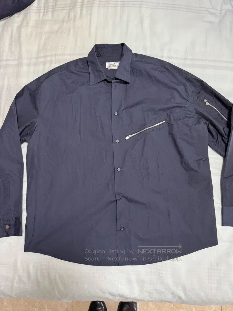 Hermes Hermes Shirt jacket Size US L / EU 52-54 / 3 - 1 Thumbnail