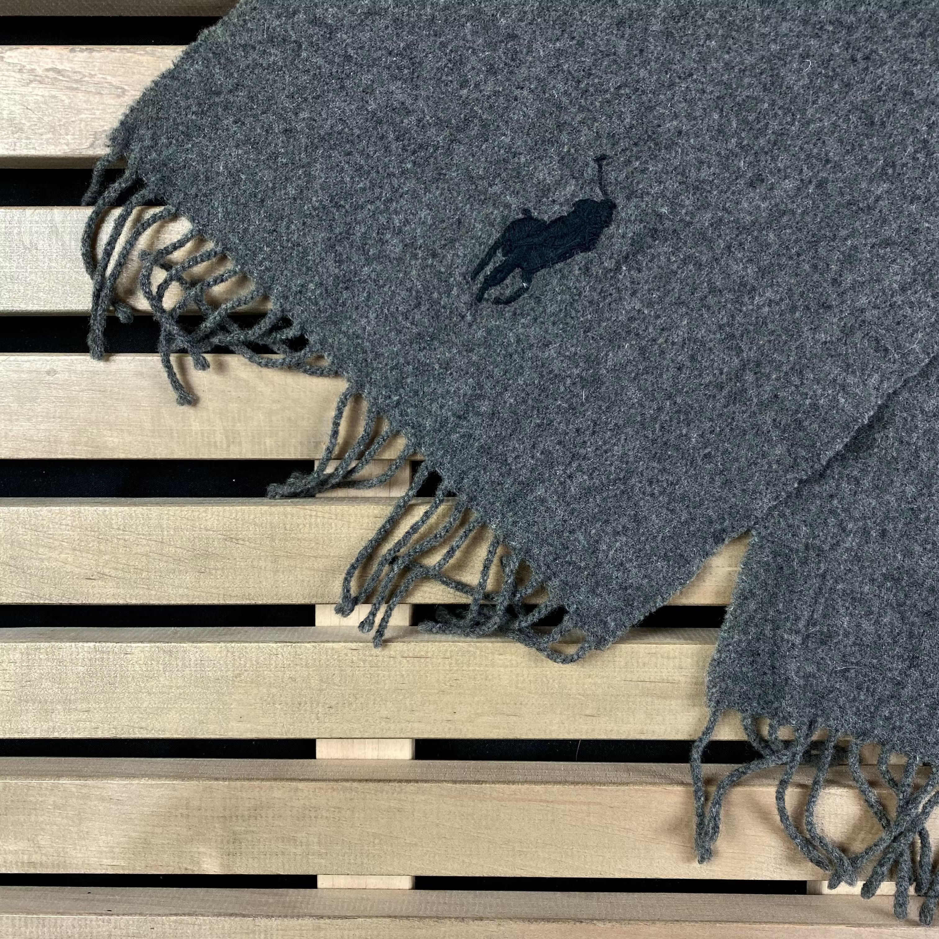 Polo Ralph Lauren × Ralph Lauren Unisex Wool Scarf Polo Ralph Lauren Size ONE SIZE - 2 Thumbnail
