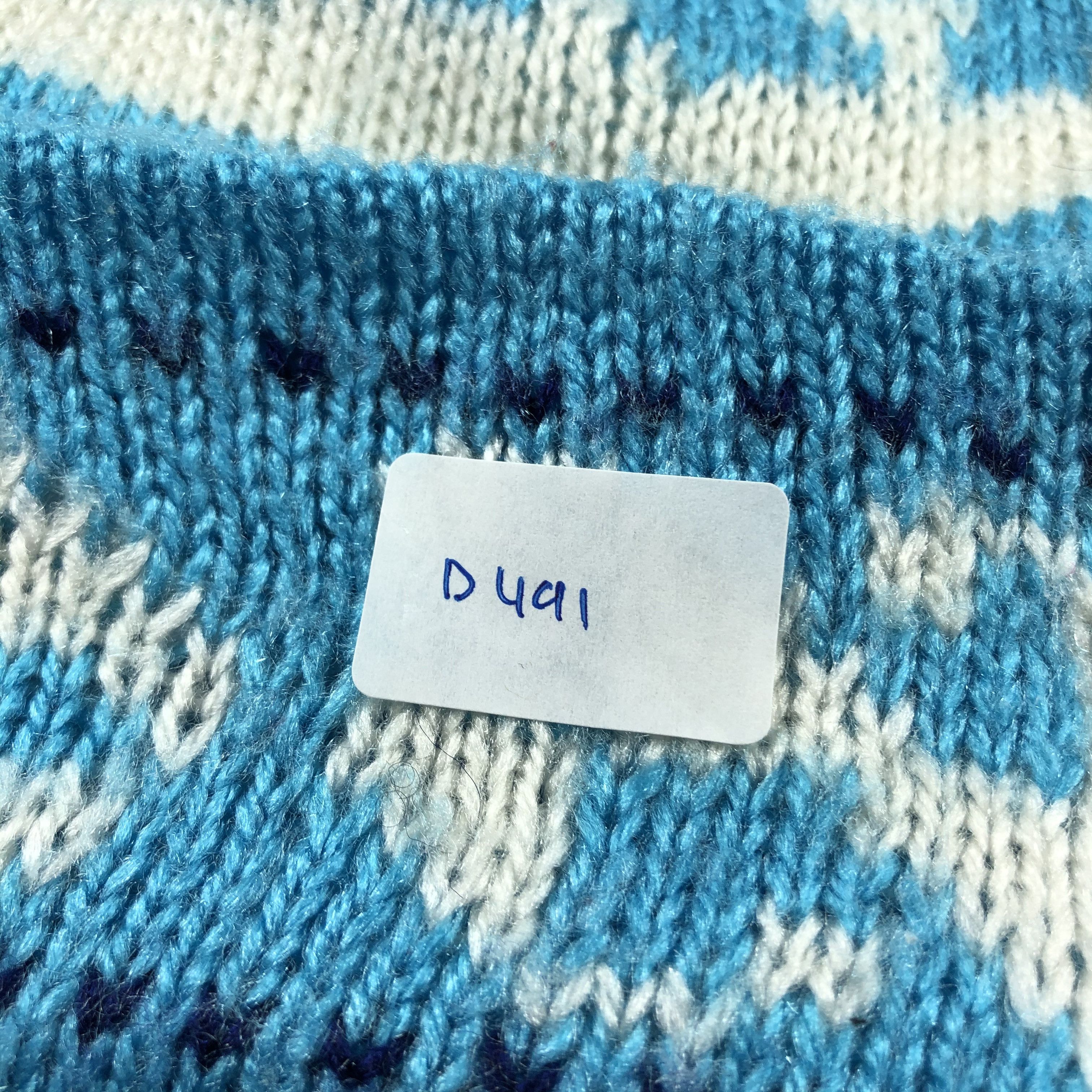Japanese Brand × Vintage unknown Christmas Bobble Beanie Snow Hat Snow Cap -D491 Size ONE SIZE - 6 Thumbnail