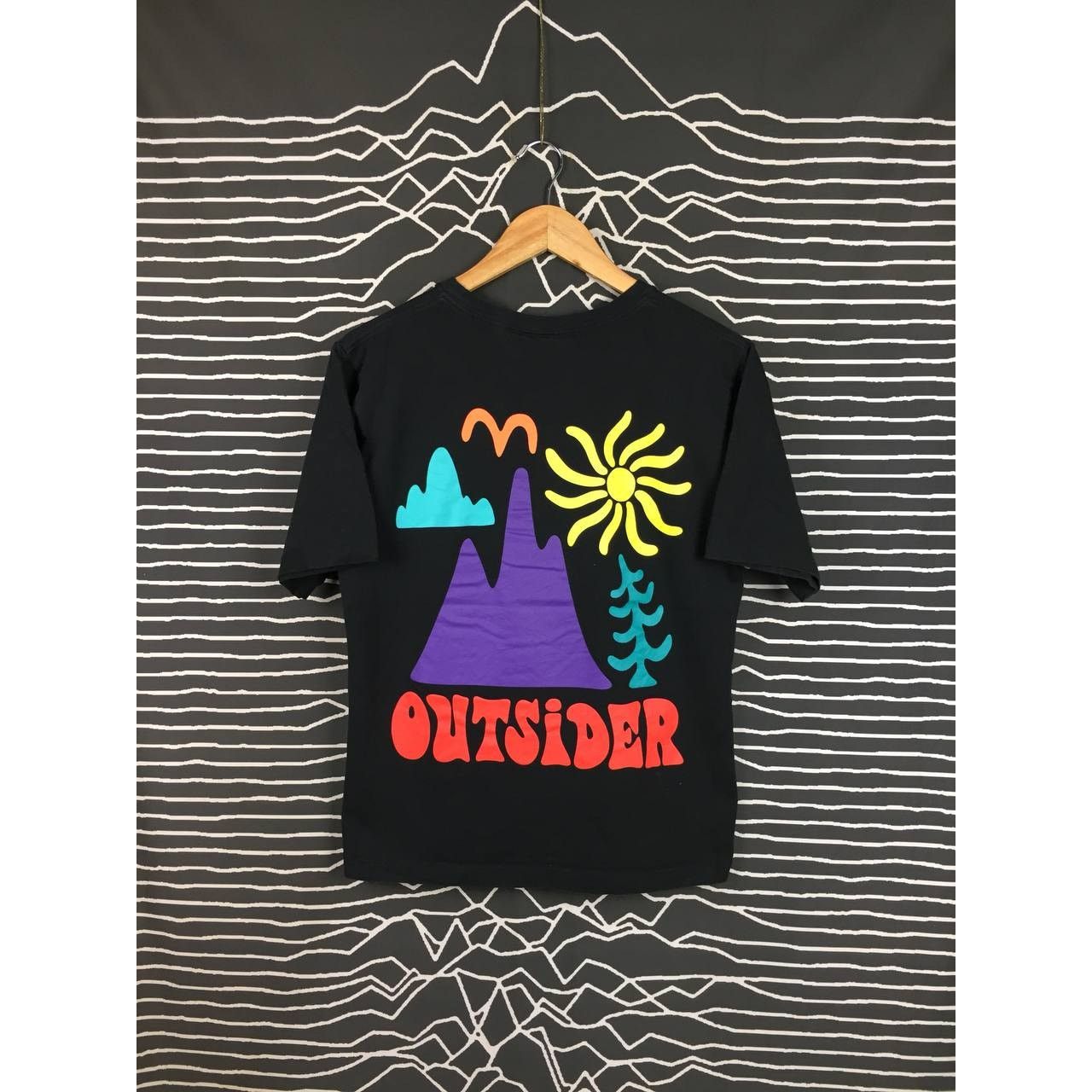Vintage No Boundaries Oversized Fit Outsider Graphic Tee Size US XS / EU 42 / 0 - 2 Thumbnail