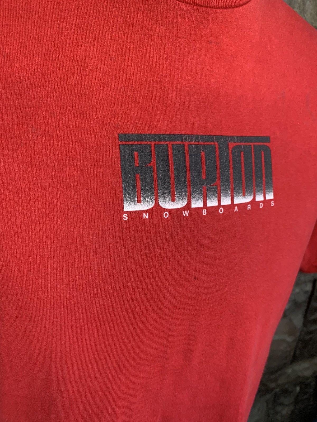 Burton Vintage Burton Snowboards T shirt Size US M / EU 48-50 / 2 - 6 Thumbnail