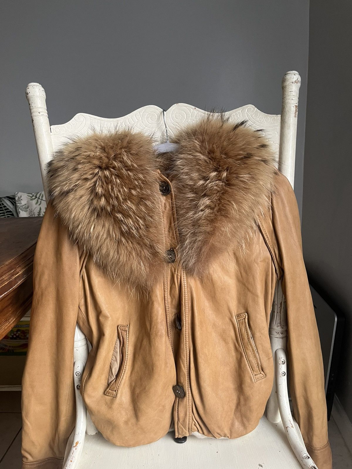 Giorgio Brato Vintage Giorgio Brato Leather Jacket(Read Description) Size S / US 4 / IT 40 - 1 Thumbnail