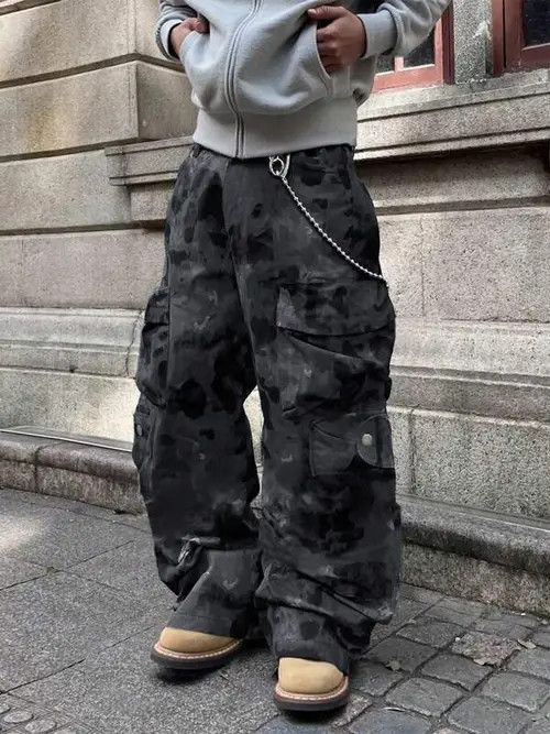 Japanese Brand RETRO Cargo Y2K Pants Size US 32 / EU 48 - 4 Thumbnail
