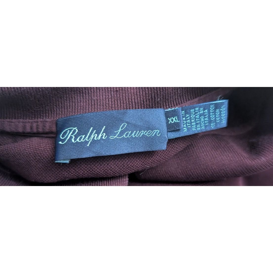 Ralph Lauren Purple Label Ralph Lauren Purple Label Maroon Womens 2XL Polo Size XXL / US 16-18 / IT 52-54 - 6 Thumbnail