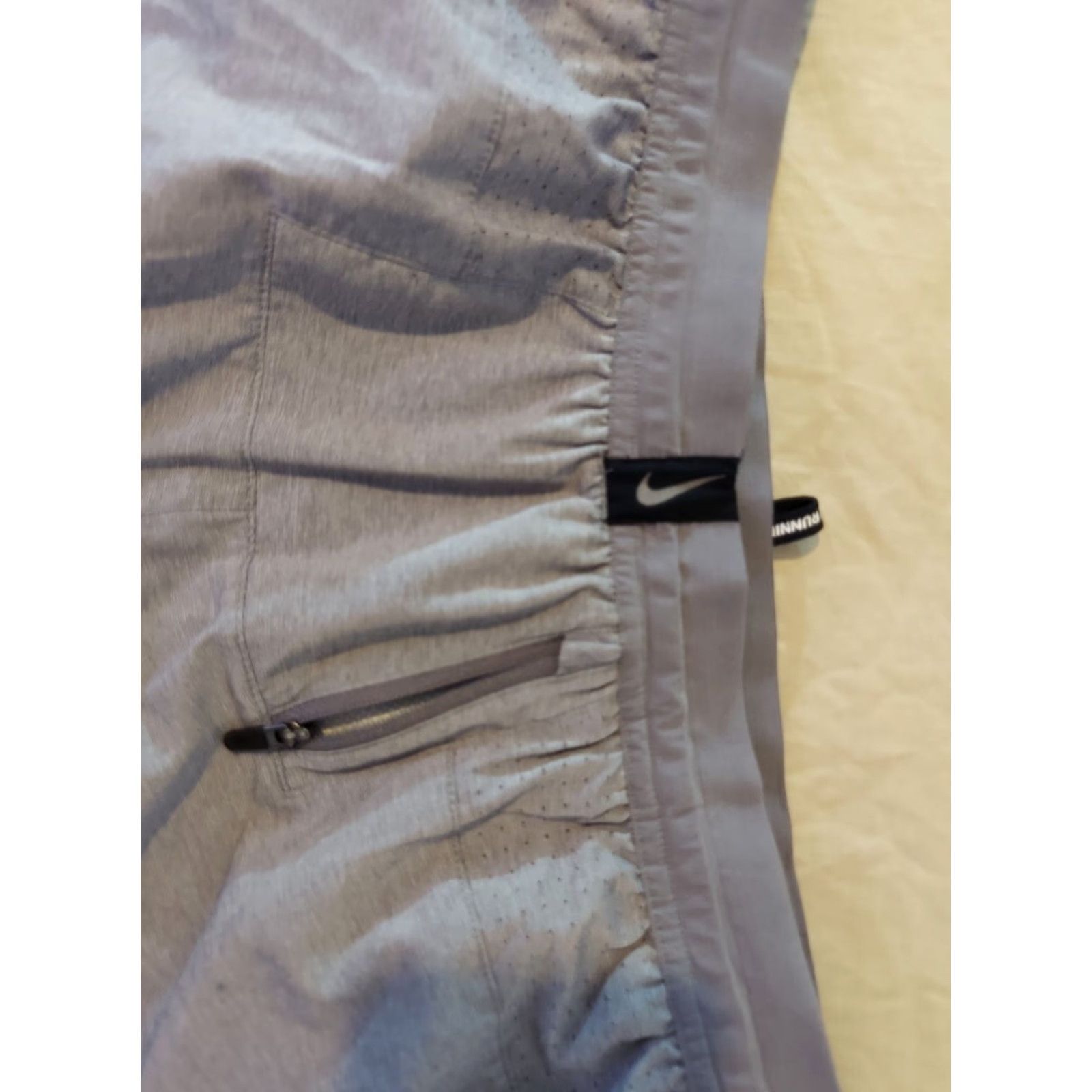 Nike VINTAGE Mens Nike Shorts L Large Gray Athletic Gym Workout Size US 33 - 3 Thumbnail