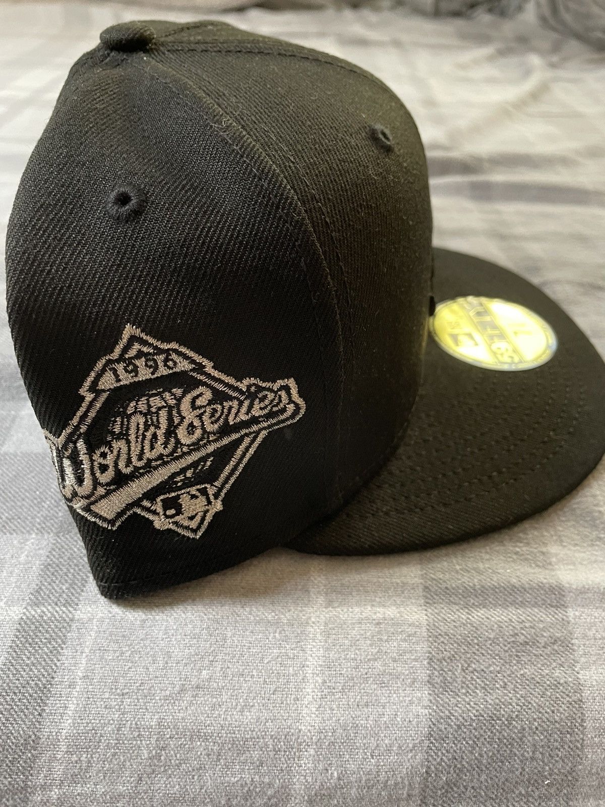 Hat Club Hat Club Manolo Atlanta Braves Black 1996 Fitted 7 3/8 Size ONE SIZE - 2 Thumbnail