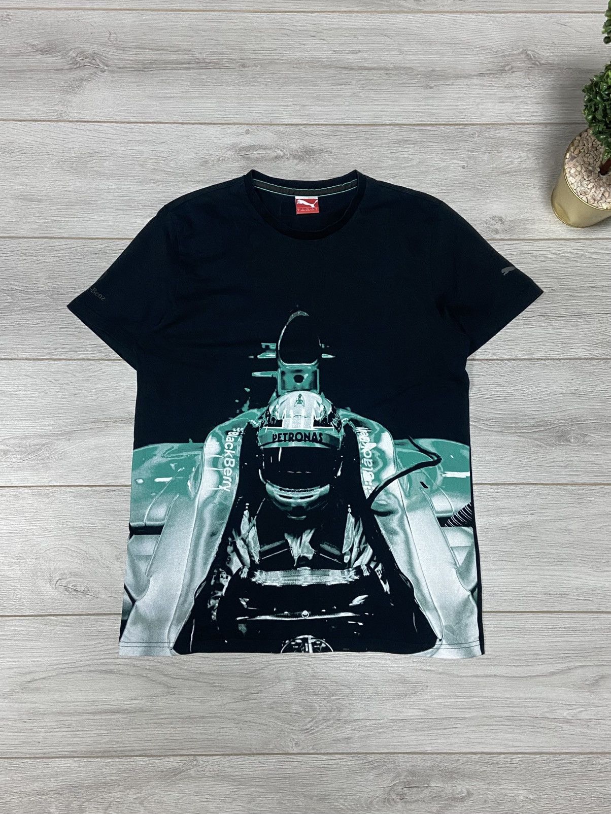 Puma Puma Mercedes Petronas AMG formula 1 tee shirt Size US L / EU 52-54 / 3 - 1 Thumbnail
