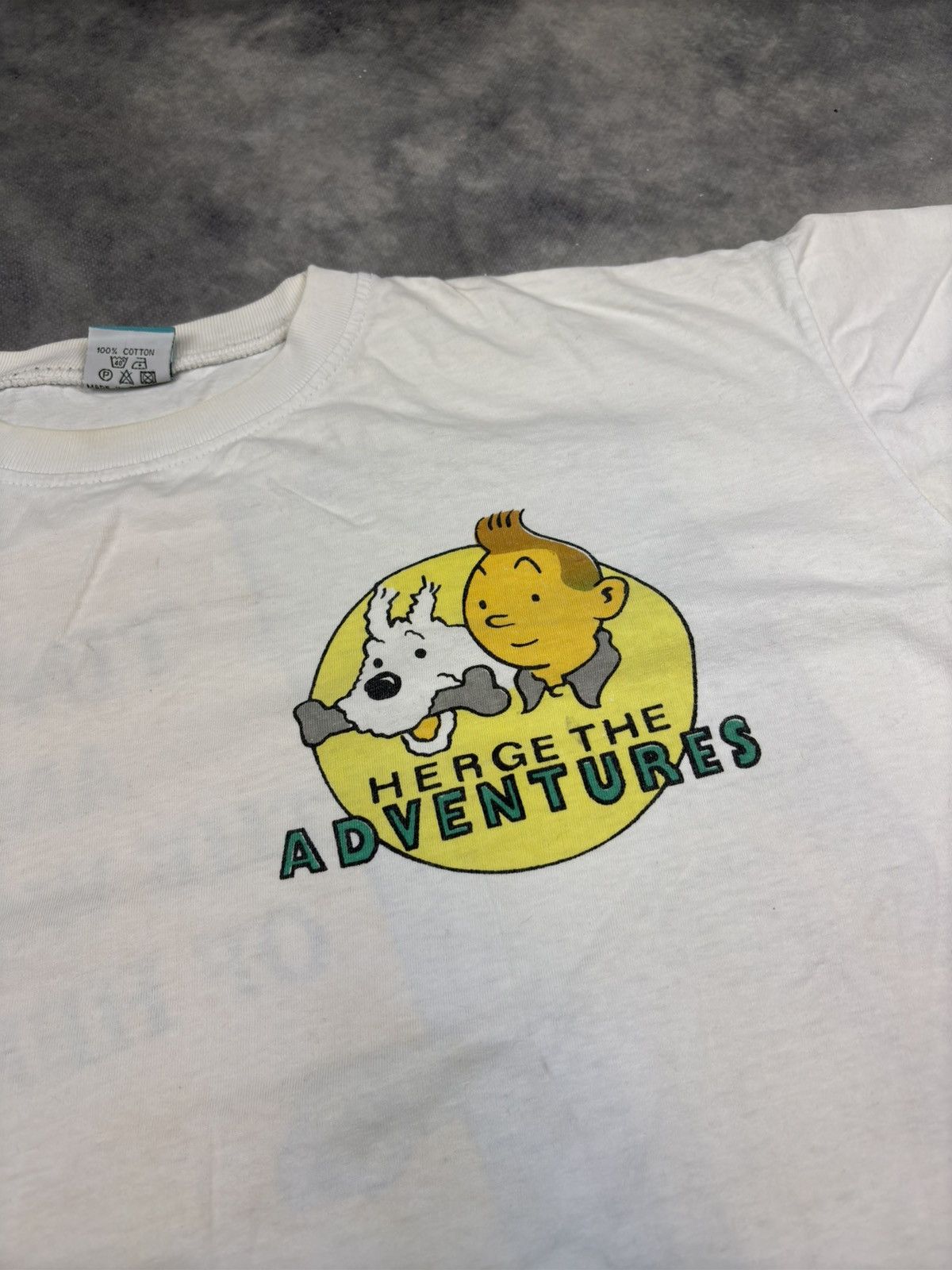 Vintage Vintage Adventures Of Tintin And The Picaros Cartoon Tshirt Size US XL / EU 56 / 4 - 4 Thumbnail