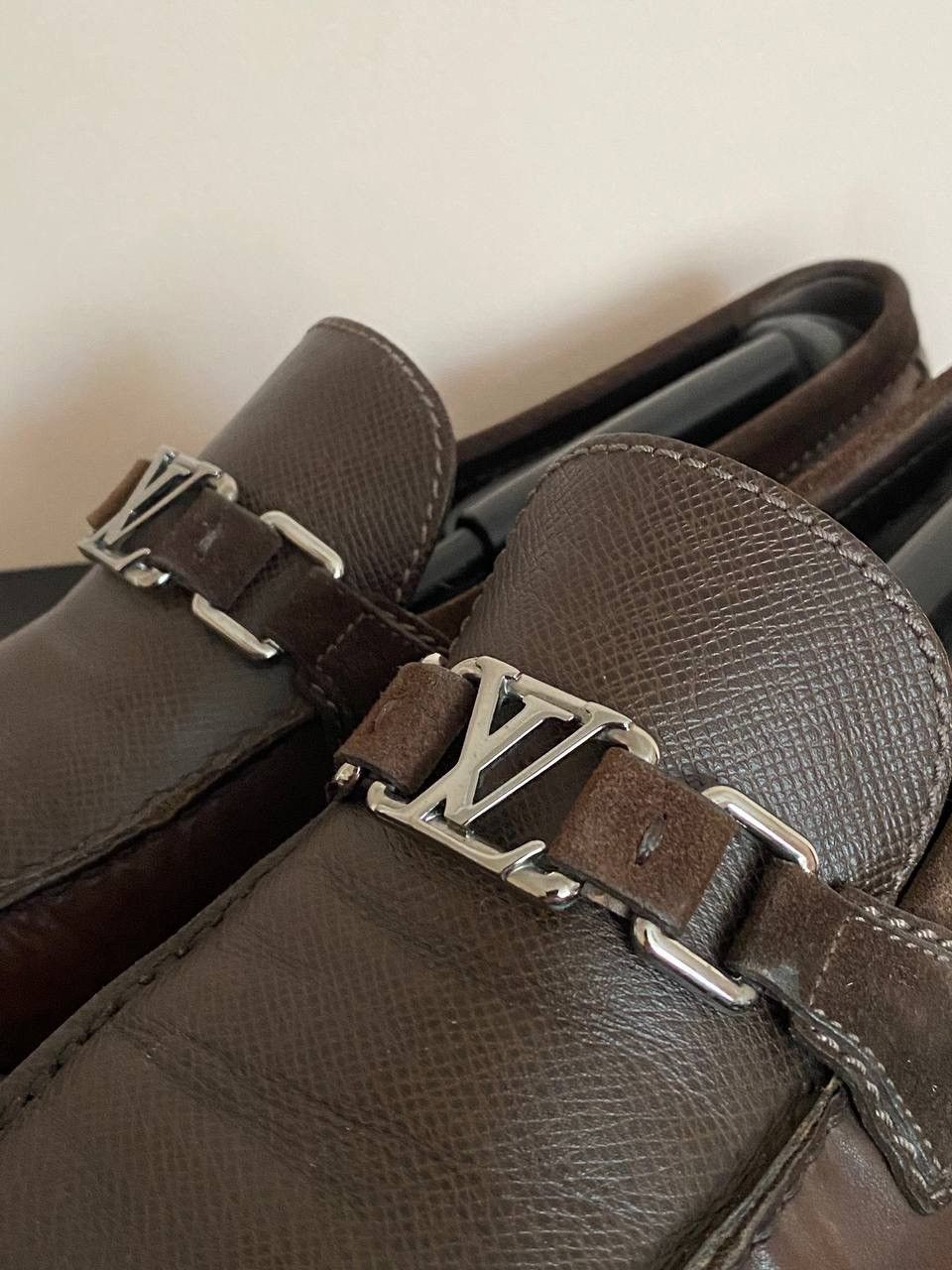 Louis Vuitton Louis Vuitton Brown Hockenheim Driving Moccasins/Loafers Size US 9 / EU 42 - 5 Thumbnail