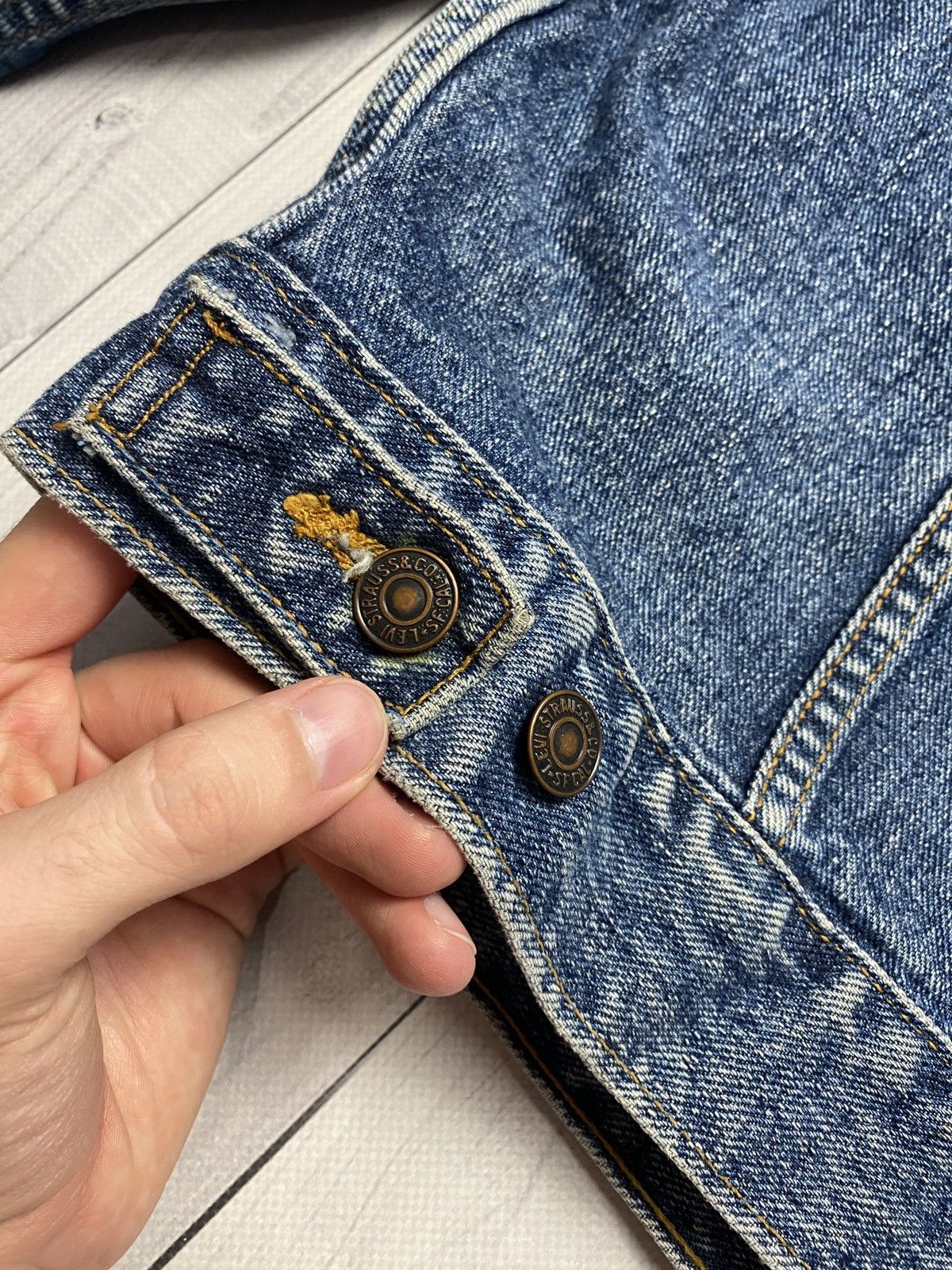 Levi's Made in USA 🇺🇸 Levi’s denim jacket vintage jeans size M Size US M / EU 48-50 / 2 - 7 Thumbnail