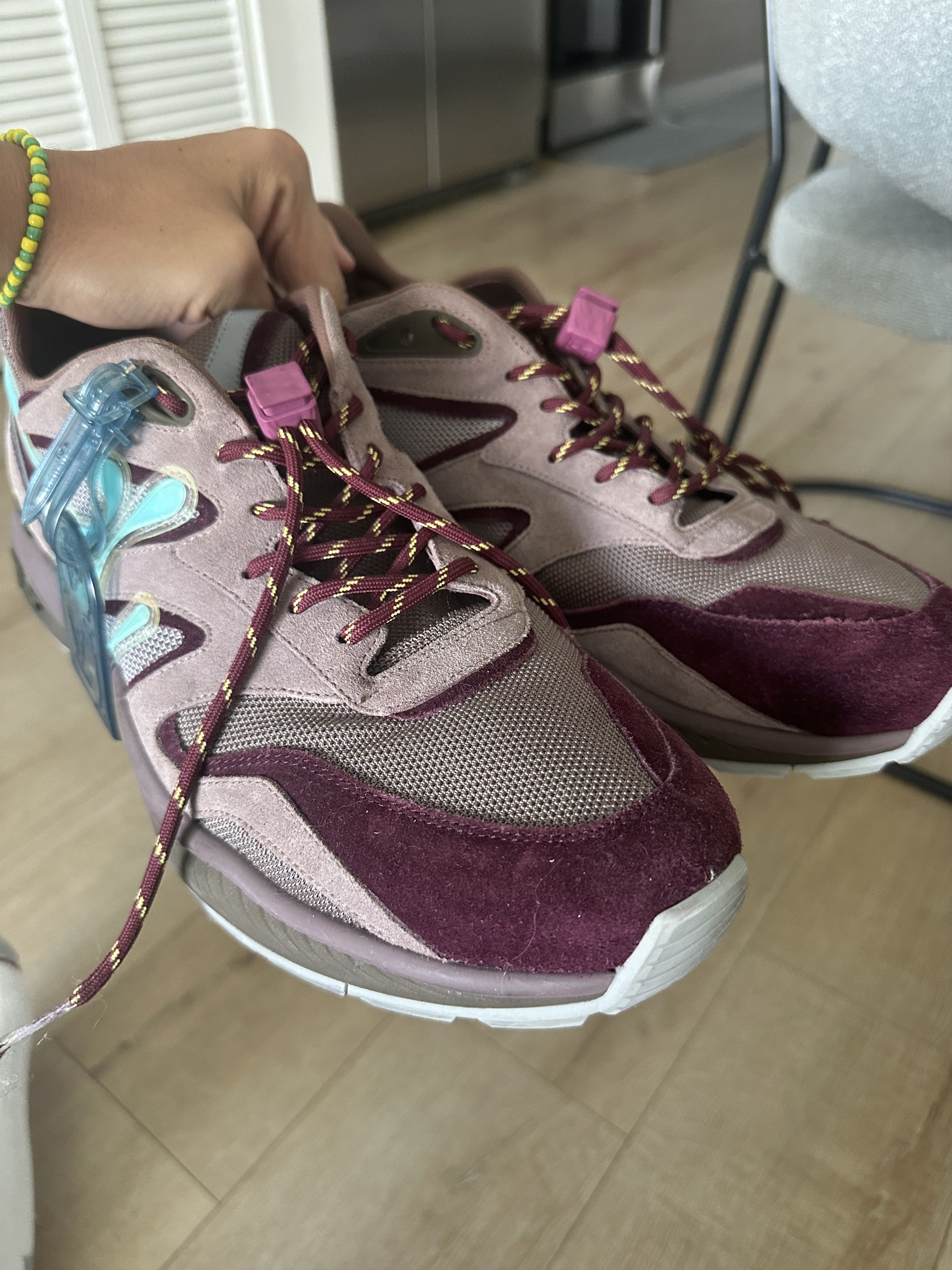 Louis Vuitton Louis Vuitton Trail Sneakers Purple and Blue Suede Size US 12 / EU 45 - 4 Thumbnail