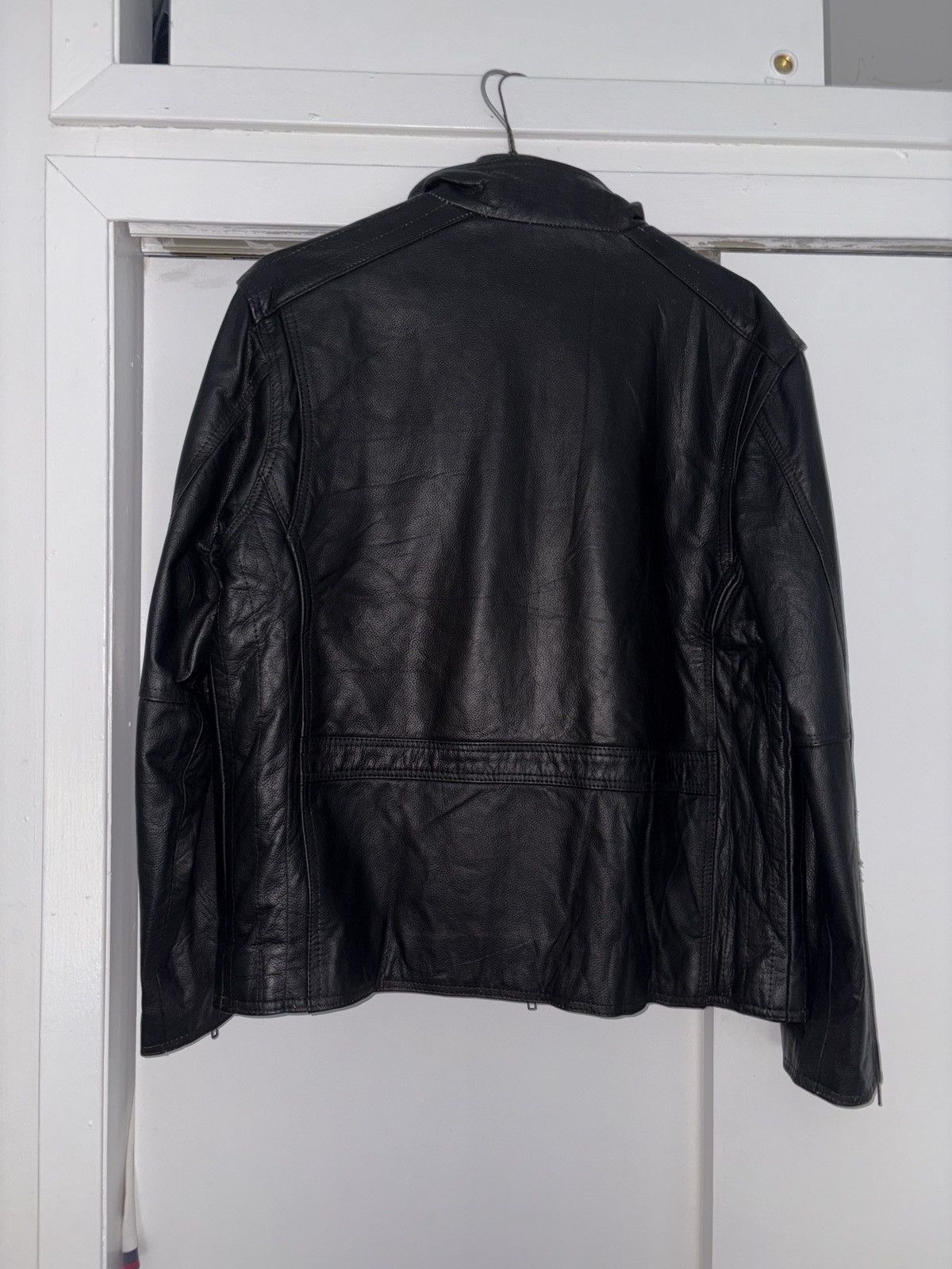 Vintage Leather Jacket Size US M / EU 48-50 / 2 - 2 Thumbnail