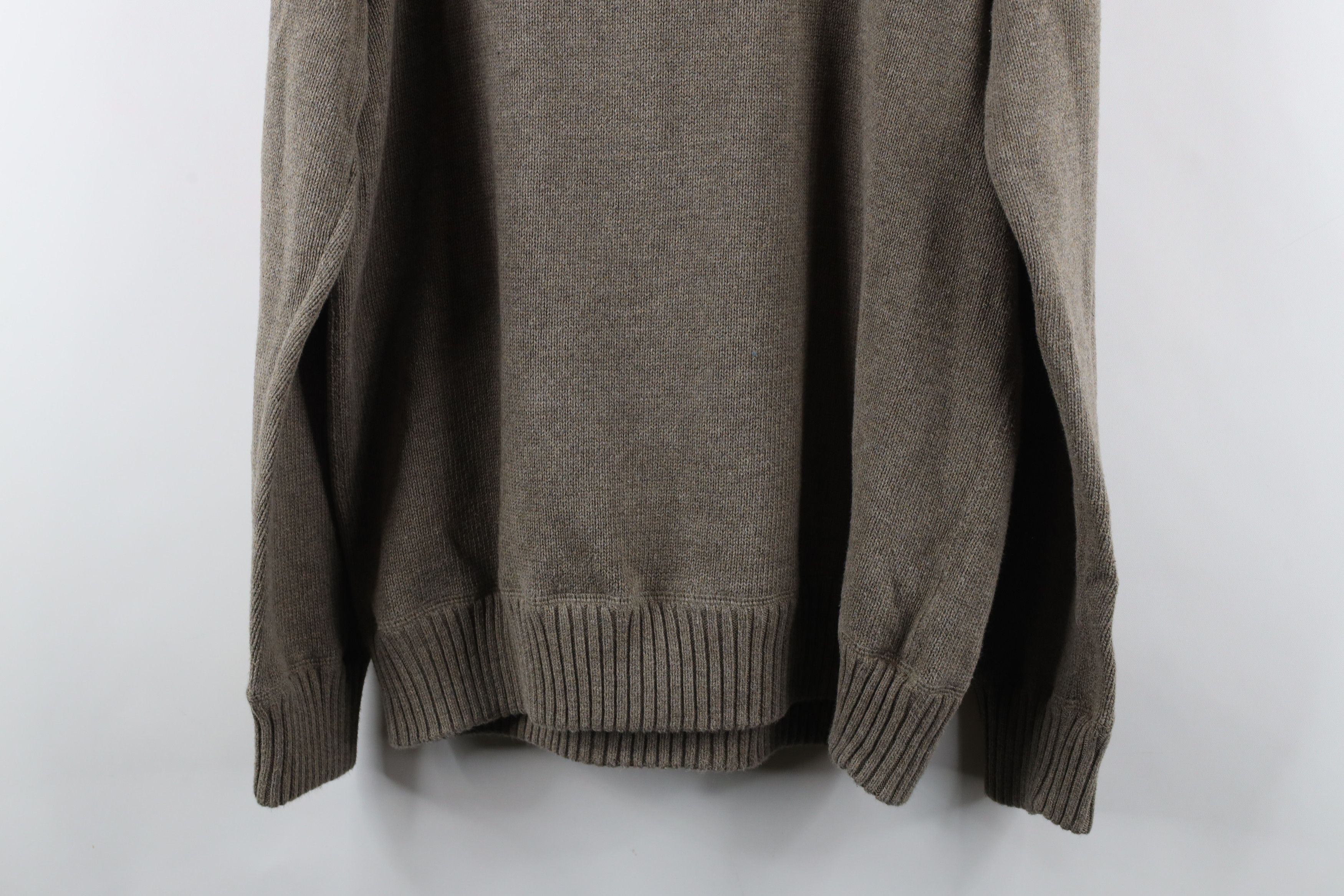 Eddie Bauer × Vintage Vintage Eddie Bauer Blank Cotton Kit Crewneck Sweater Beige Size US L / EU 52-54 / 3 - 8 Thumbnail