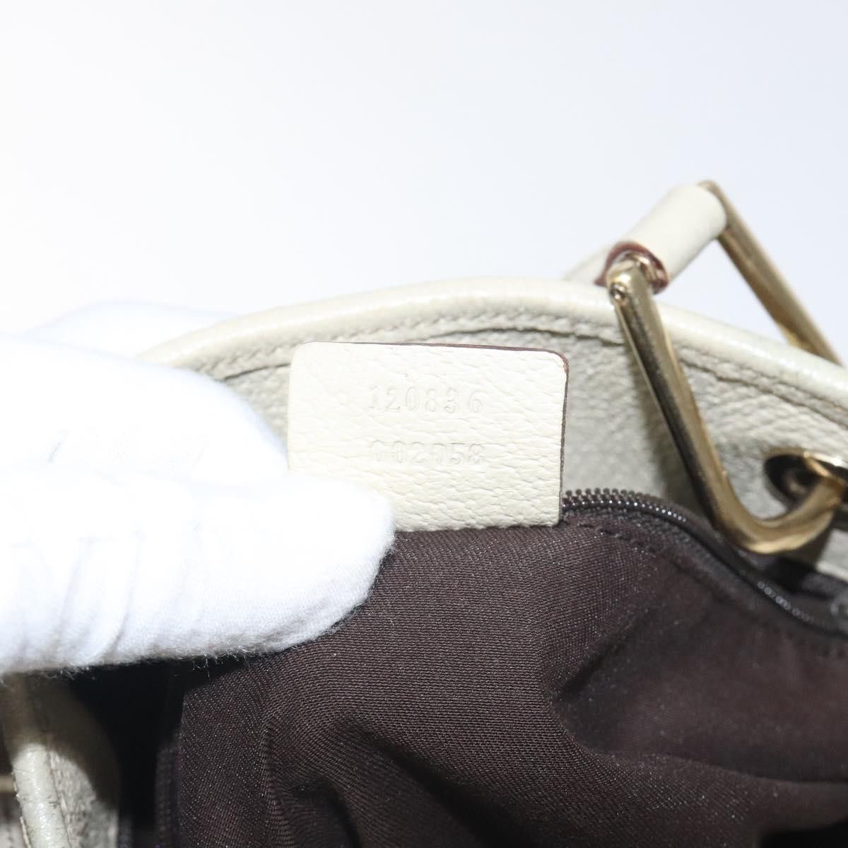 Gucci GUCCI GG Canvas Tote Bag Beige Gold Size ONE SIZE - 20 Thumbnail