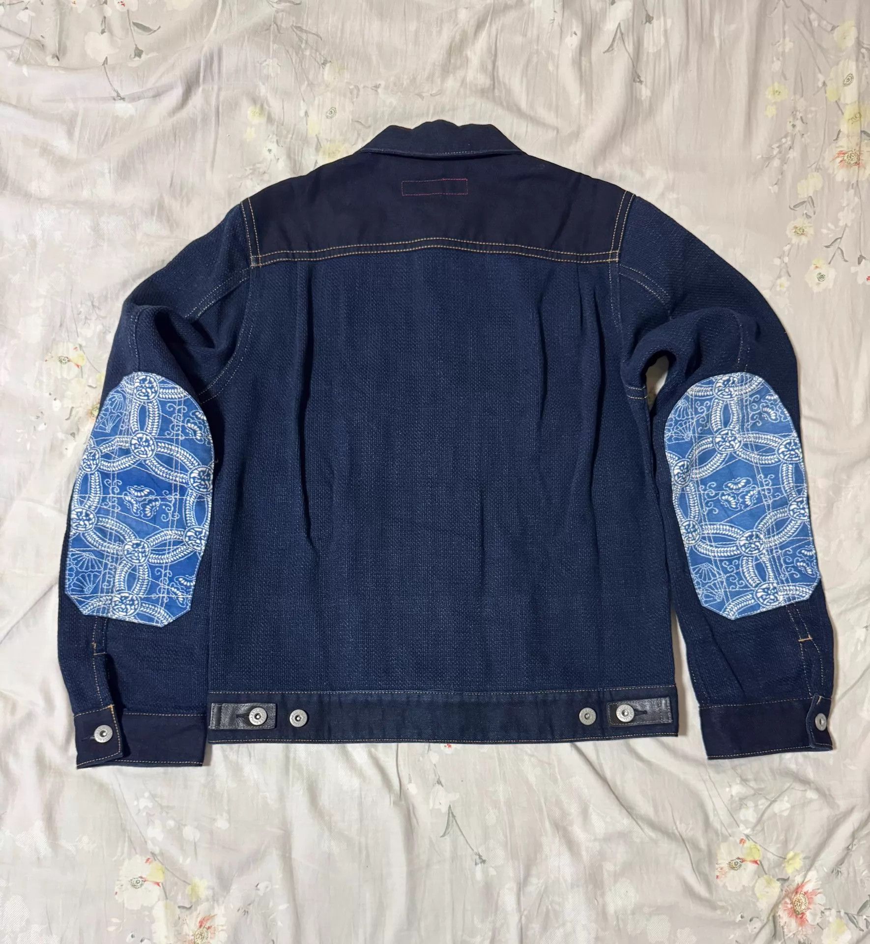 Junya Watanabe Junya Watanabe x Levi's 14aw Sashiko Indigo Jkt S Size US S / EU 44-46 / 1 - 2 Thumbnail