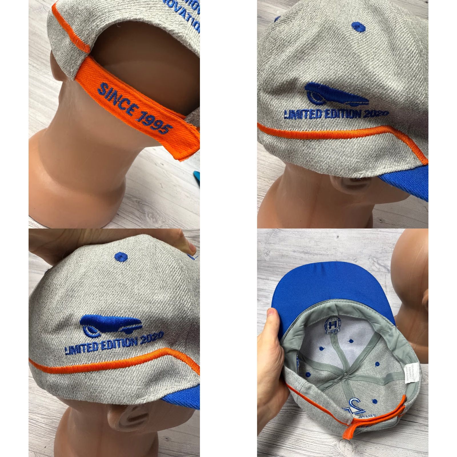 Vintage Husqvarna 25 years anniversary automower innovation limited edition rare cap Baseball Cap Men One Size Gray Mens Size ONE SIZE - 8 Thumbnail
