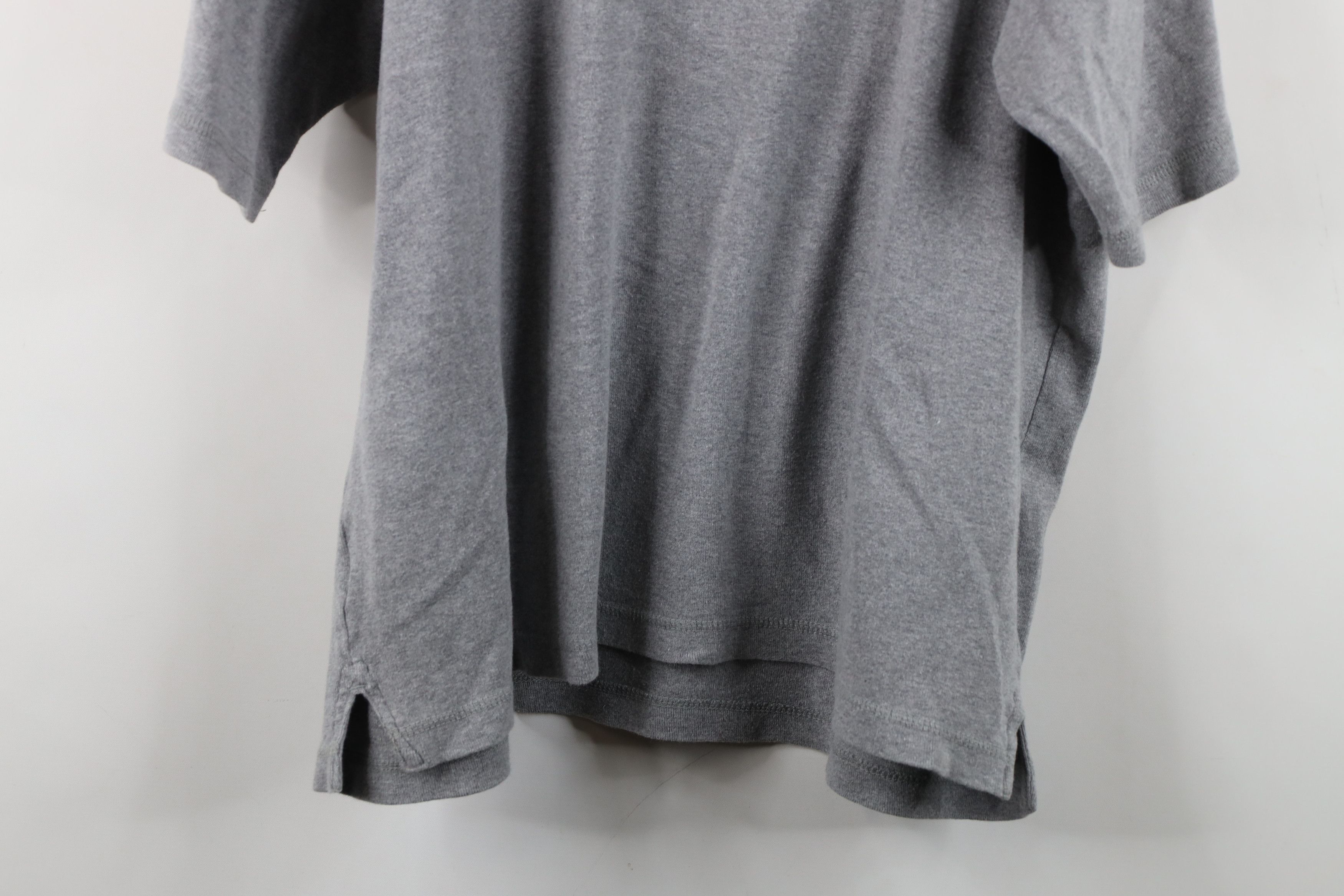 Vintage Vintage 90s Streetwear Cotton Ribbed Knit Henley T-Shirt Size US L / EU 52-54 / 3 - 13 Thumbnail