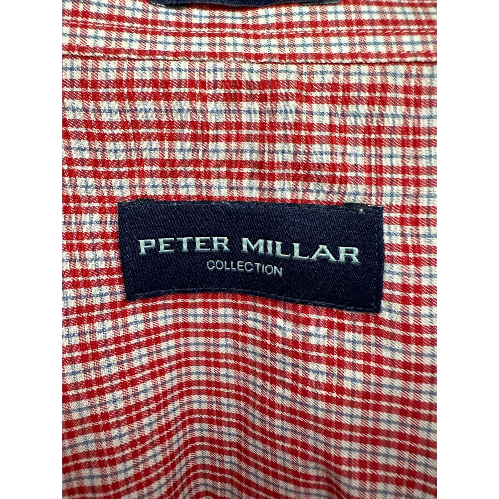 Peter Millar Peter Millar Long Sleeve Button-Down Shirt Red Men's XL Size US XL / EU 56 / 4 - 3 Thumbnail