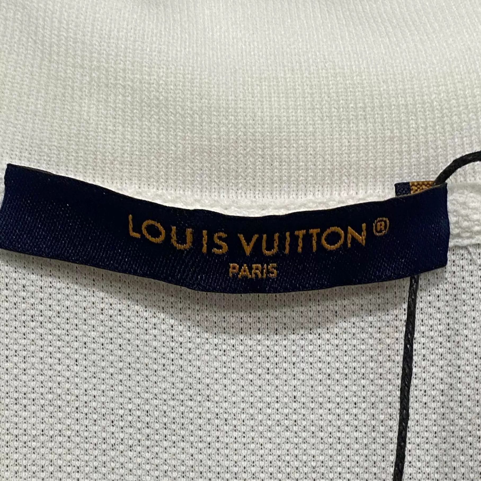 Louis Vuitton LV Embroidered Overlay Logo Polo Shirt S Size US S / EU 44-46 / 1 - 6 Thumbnail