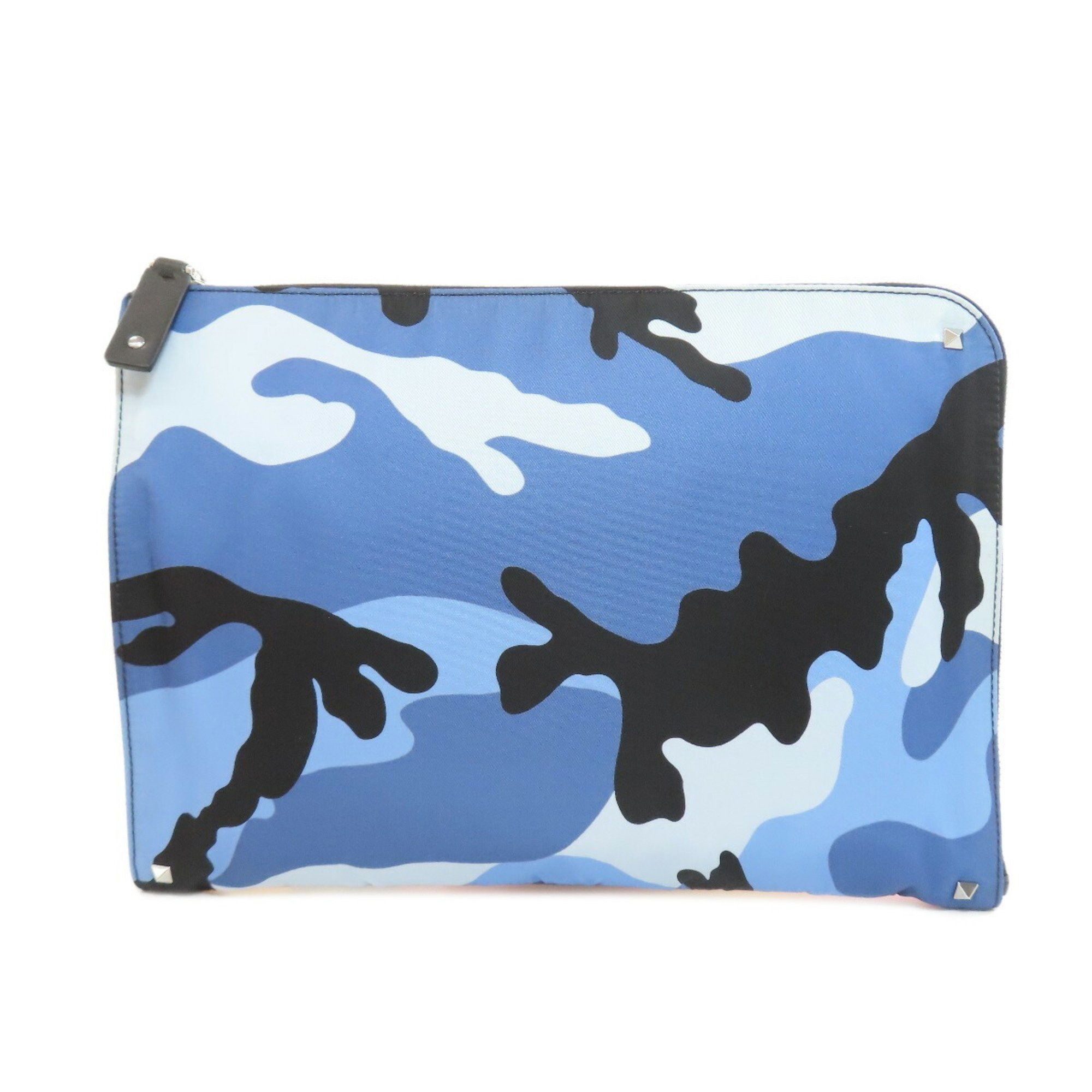 Valentino Valentino Camouflage Pattern Second Bag Nylon Material Men's VALENTINO Size ONE SIZE - 1 Thumbnail