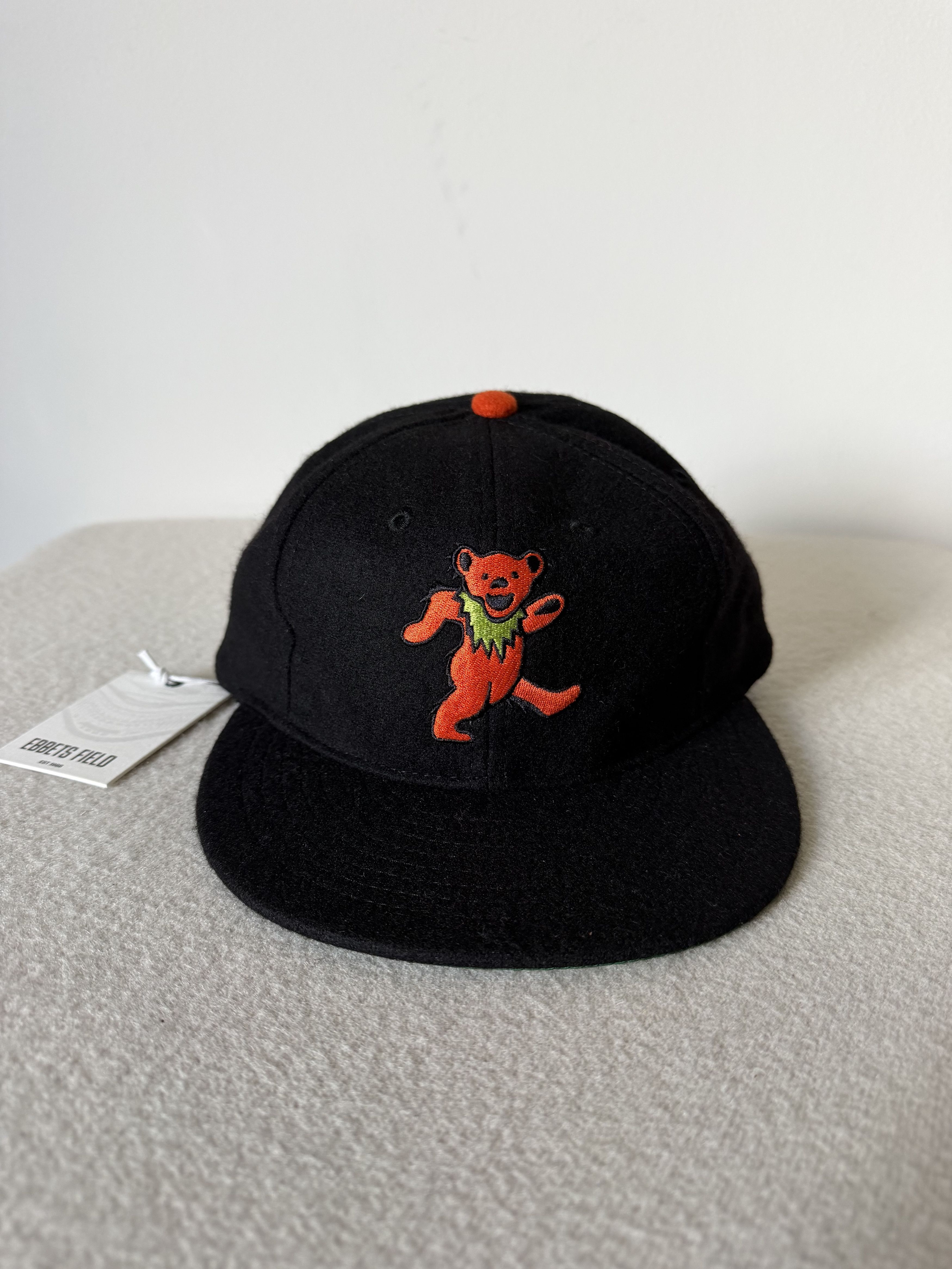 Ebbets Field Flannels Ebbets Field Grateful Dead Dancing Bear Strap Back hat Size ONE SIZE - 1 Thumbnail