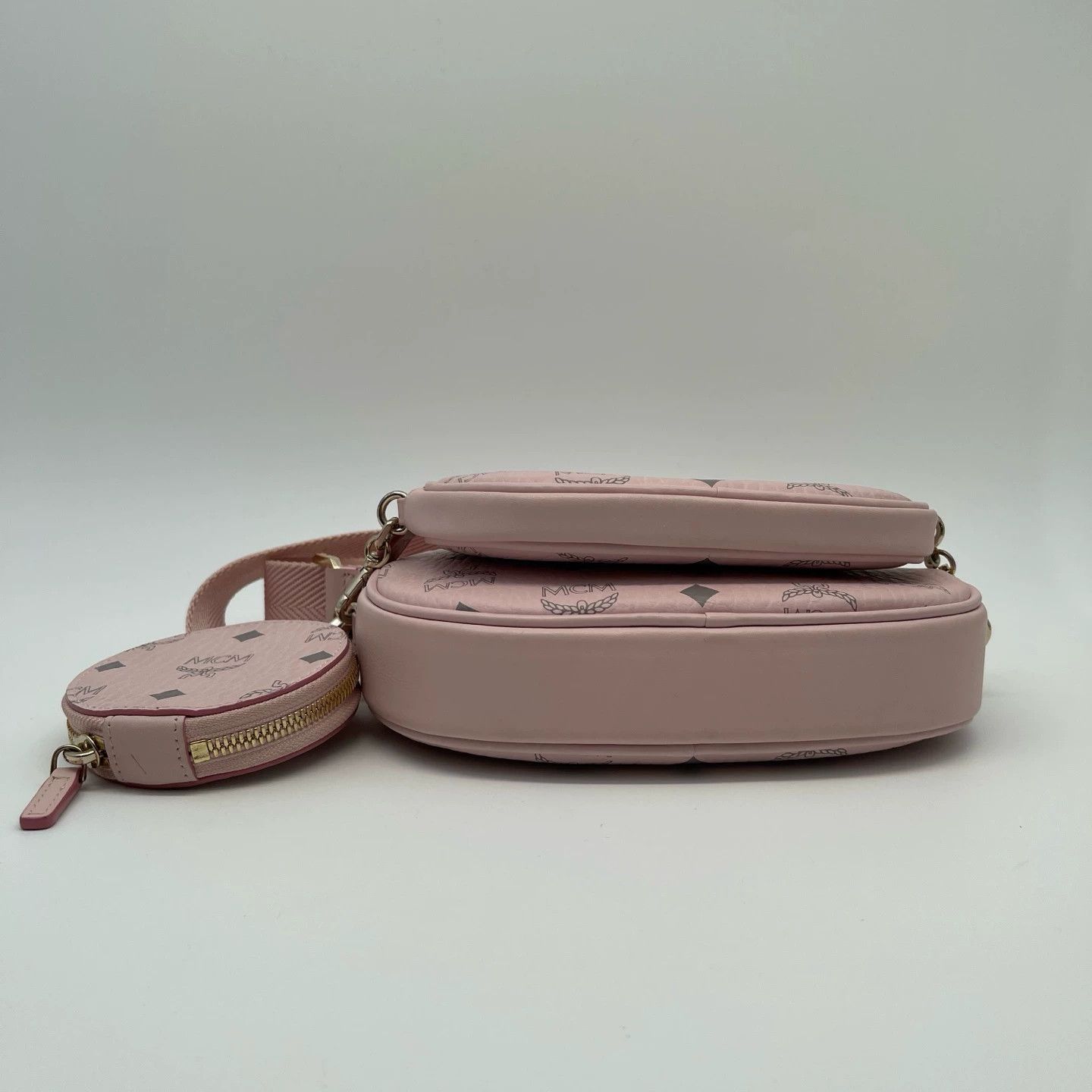 MCM mcm 3-in-1 mist pink crossbody bag Size ONE SIZE - 7 Thumbnail