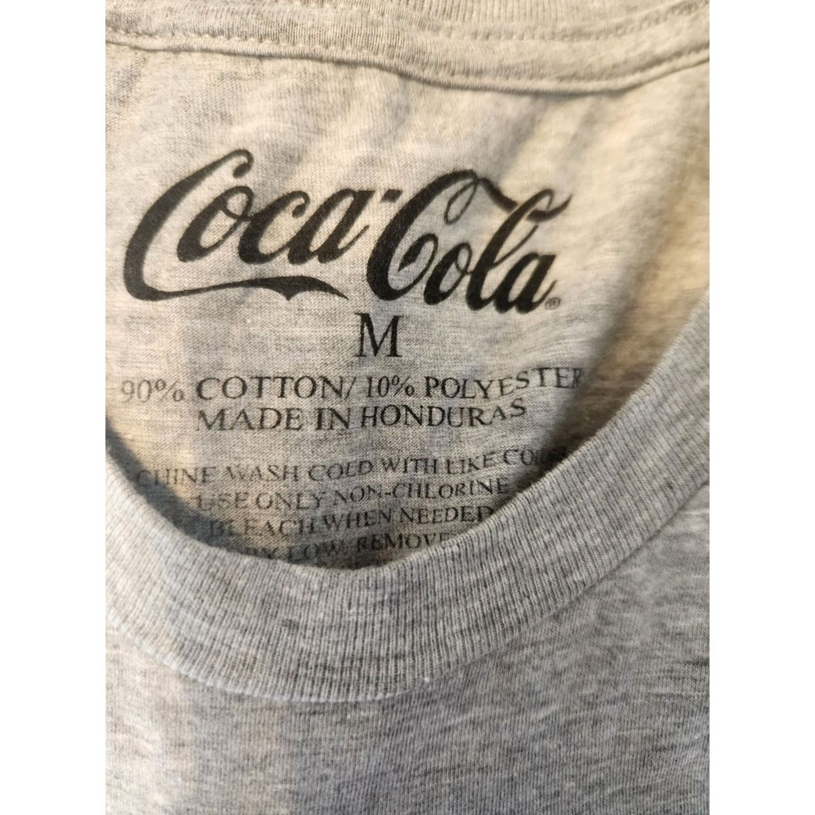 Vintage Coca-Cola Gray T-shirt Adult Medium Have A Coke And Smile Coke Can Unisex Size US M / EU 48-50 / 2 - 2 Thumbnail