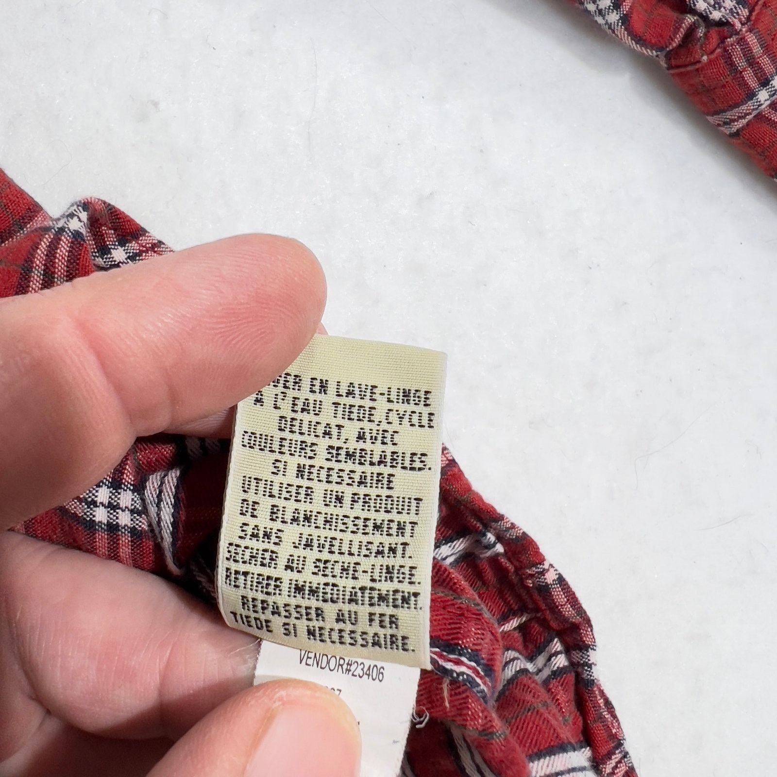 Eddie Bauer Eddie Bauer Outlet Button Down Shirt Men's Large Flannel Red Size US L / EU 52-54 / 3 - 11 Thumbnail