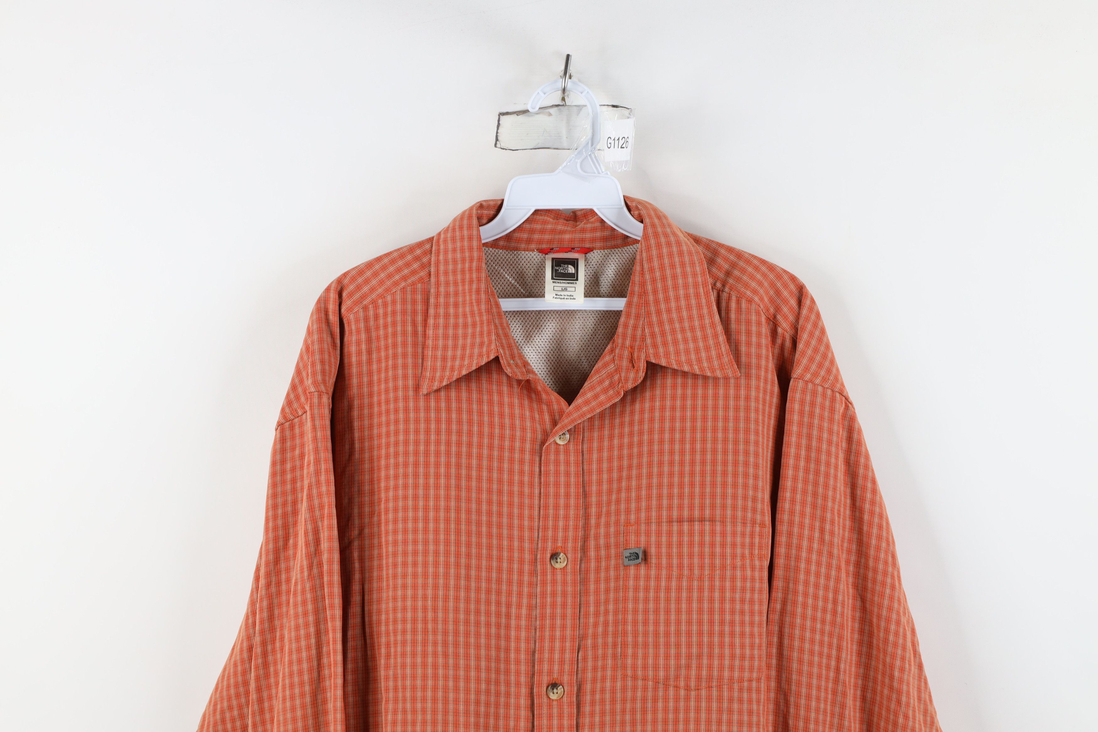 The North Face Vintage The North Face Collared Hiking Trekking Button Shirt Size US L / EU 52-54 / 3 - 2 Thumbnail