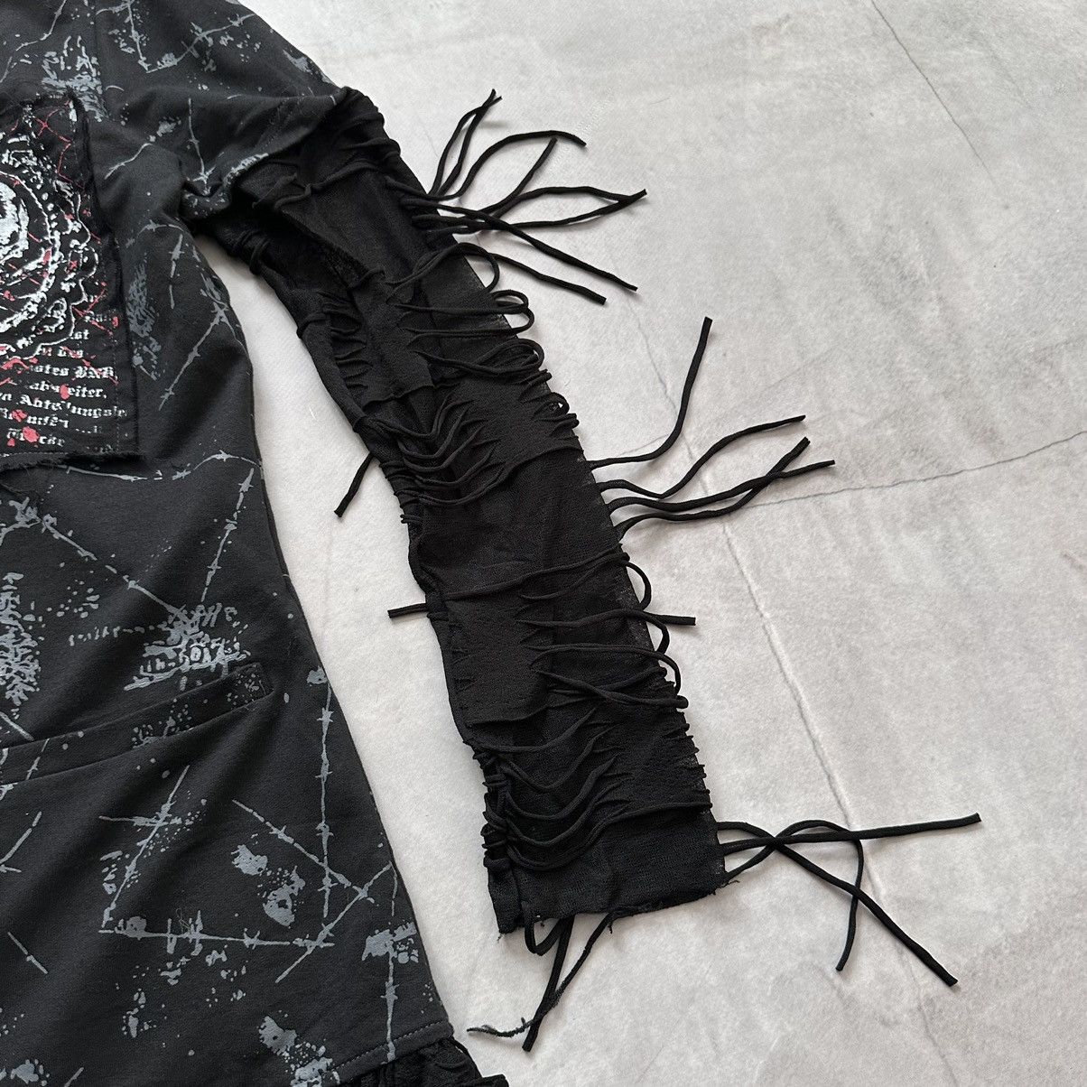 Hysteric Glamour × Undercover Punk Bondage Tripp NYC Impala Style Zip Hoodie Mesh Sleeves Size US S / EU 44-46 / 1 - 8 Thumbnail