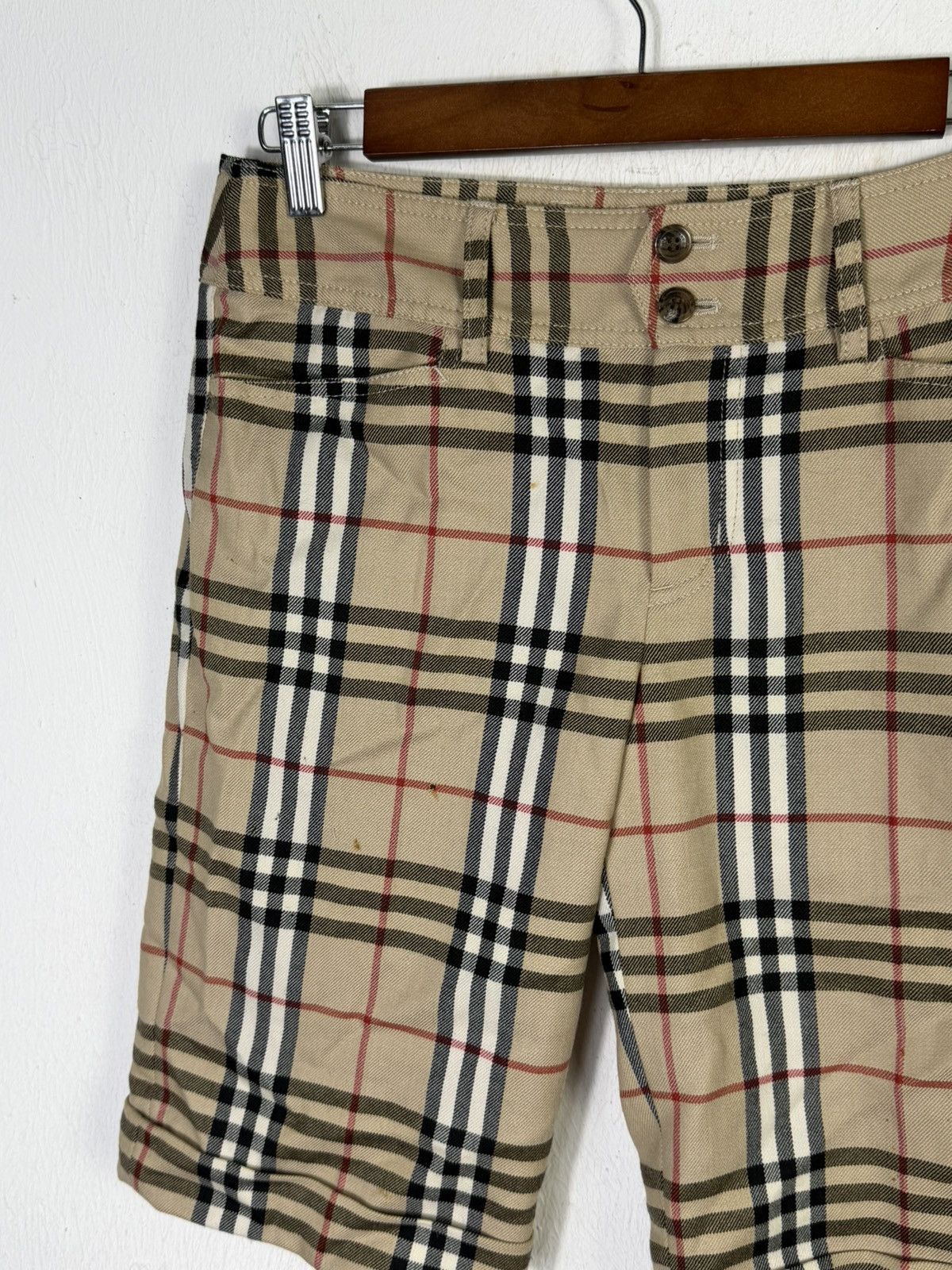 Burberry Burberry Nova Check Cropped Pants Size US 30 / EU 46 - 3 Thumbnail