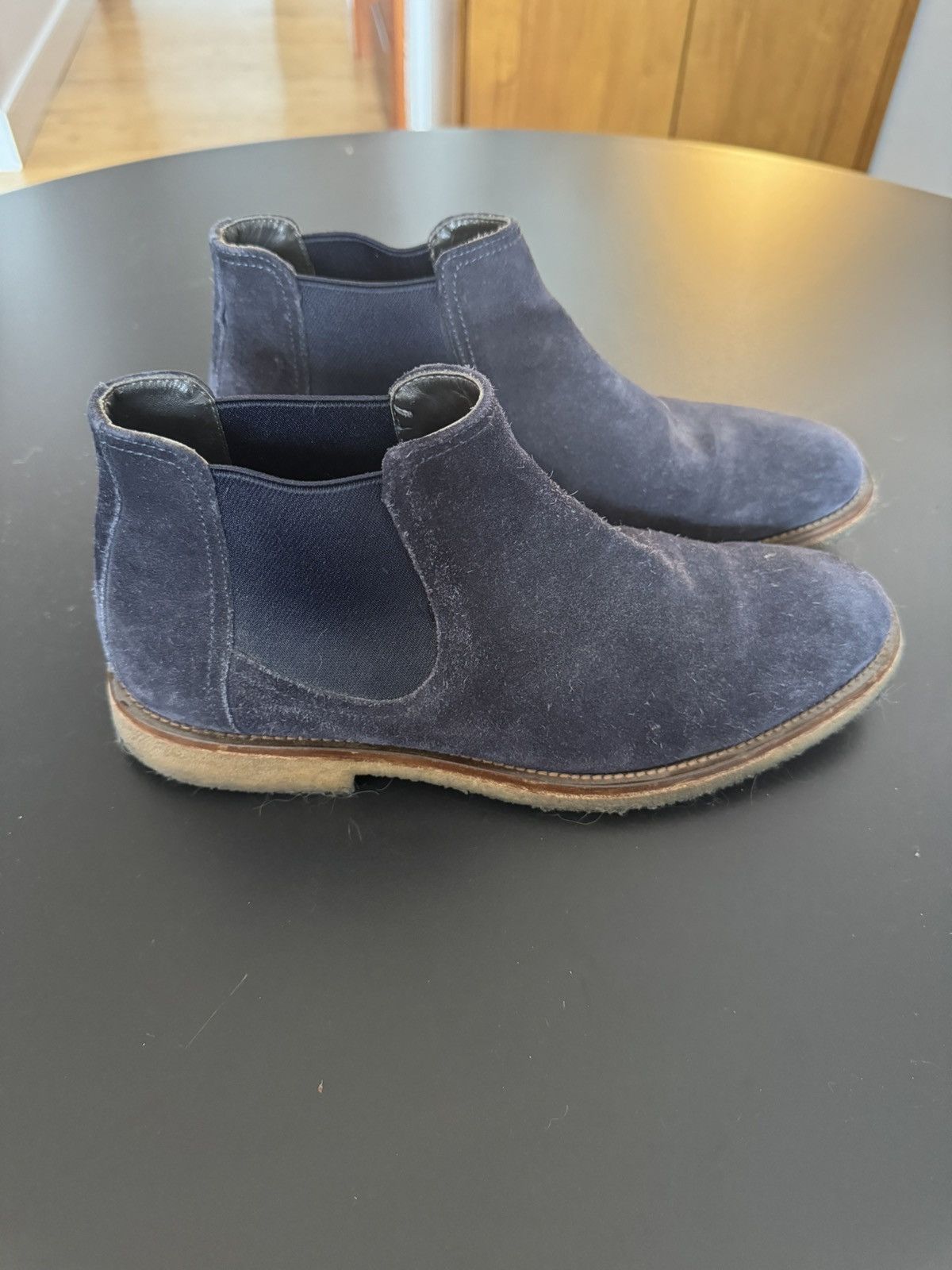 To Boot New York To Boot New York Suede Chelsea Navy Size US 8 / EU 41 - 1 Thumbnail