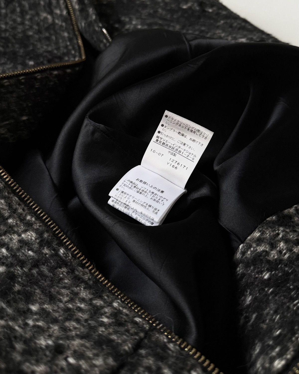 Vivienne Tam VIVIENNE TAM MELTON TWEED ZIP-UP COAT Size M / US 6-8 / IT 42-44 - 12 Thumbnail
