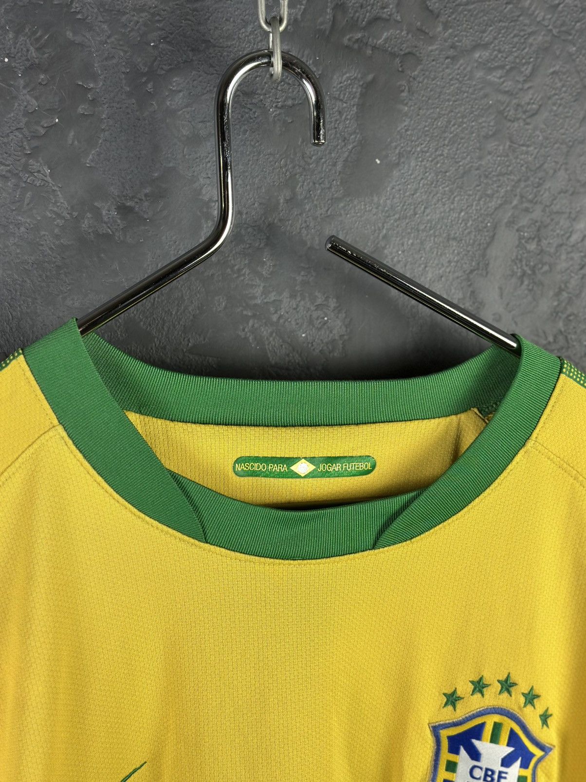 Nike × Vintage Vintage Nike Brazil Football Shirts Soccer Jersey Size US XXL / EU 58 / 5 - 3 Thumbnail