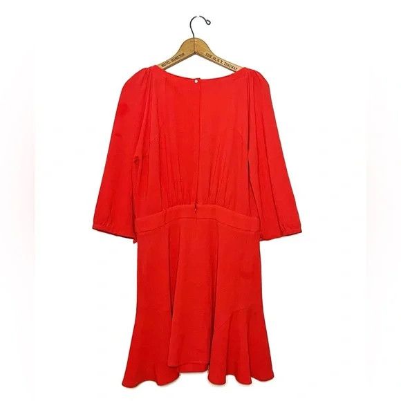 ba&sh Ba&sh | Red Stella Flippy Dress Size L / US 10 / IT 46 - 2 Thumbnail