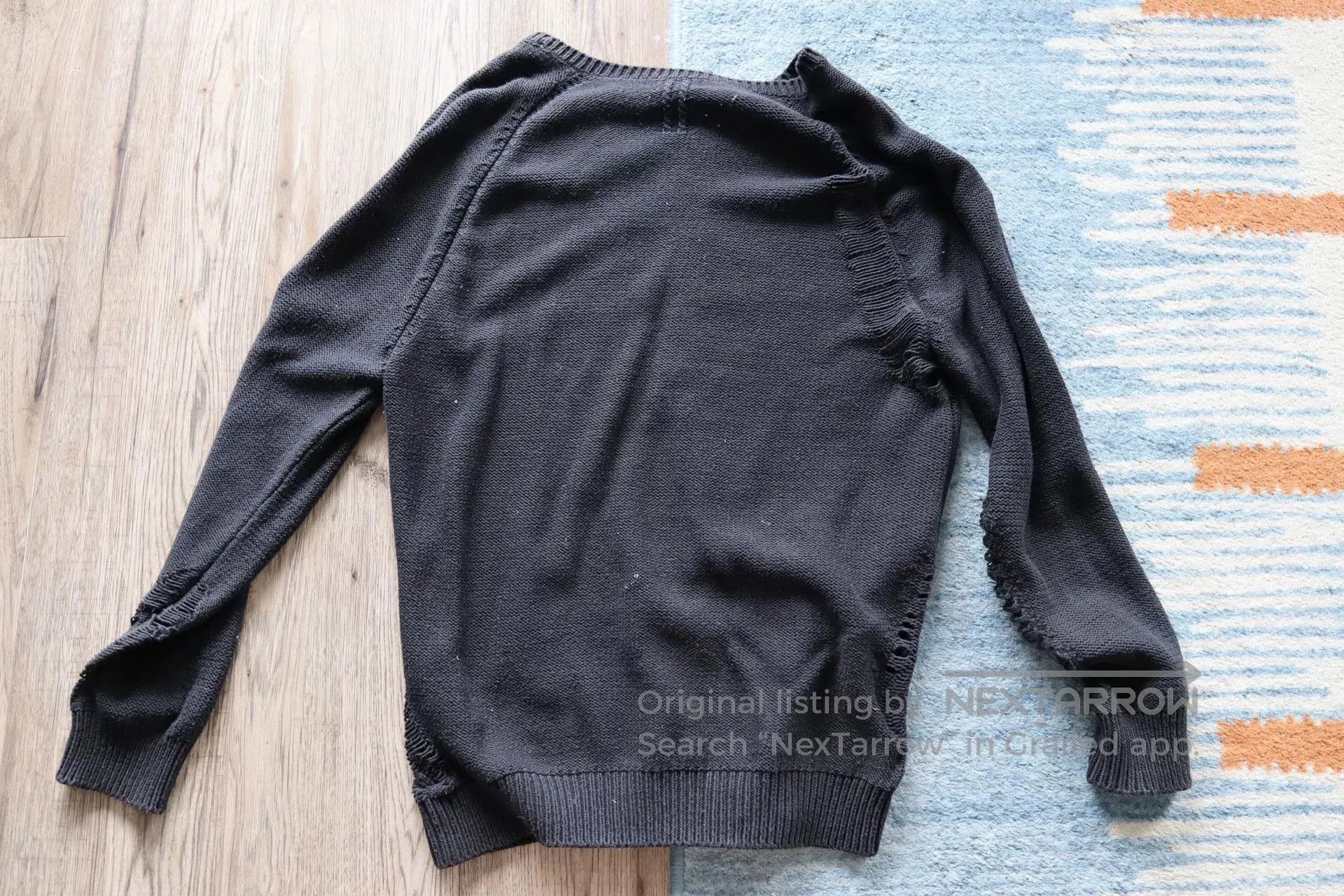 Saint Laurent Paris Saint Laurent Paris Black Sweater XL. Size US XL / EU 56 / 4 - 4 Thumbnail